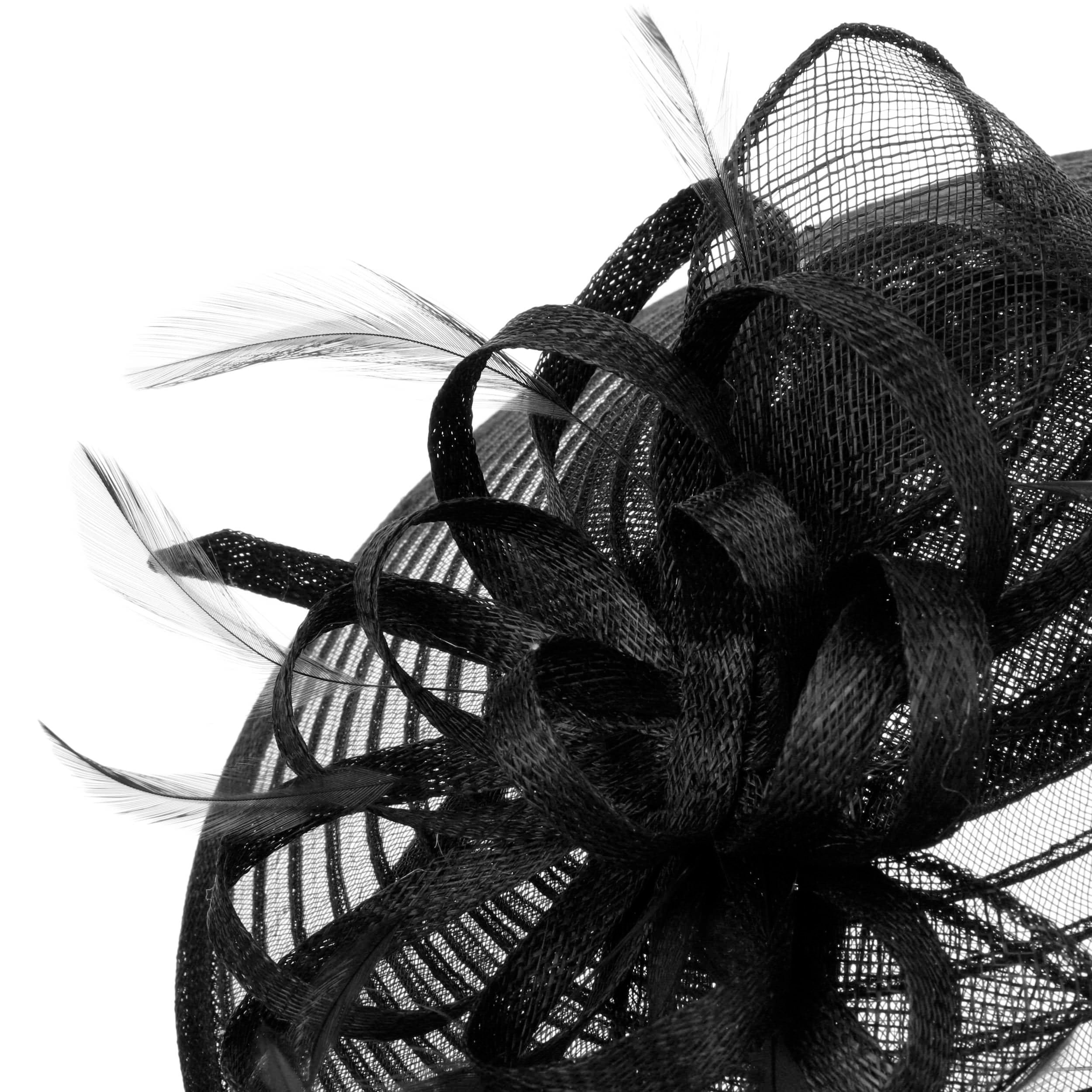 Crinol Fascinator with Feathers by Seeberger --> Shop Hats 