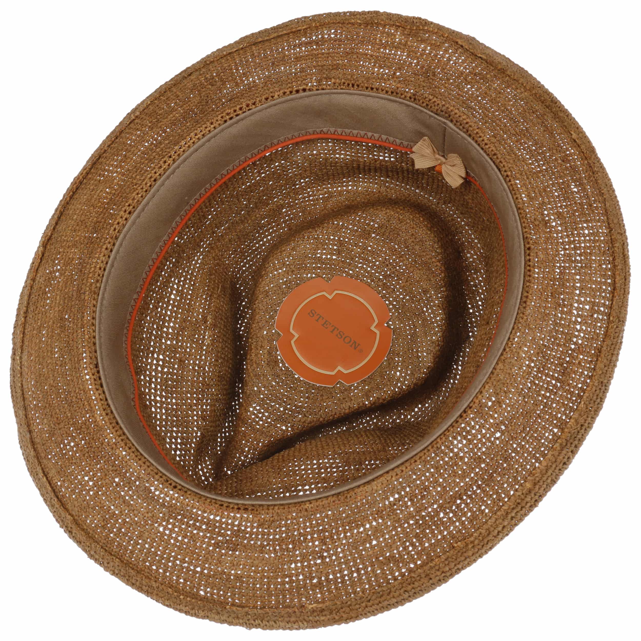 Crochet Fedora Raffia Hat by Stetson 82,95