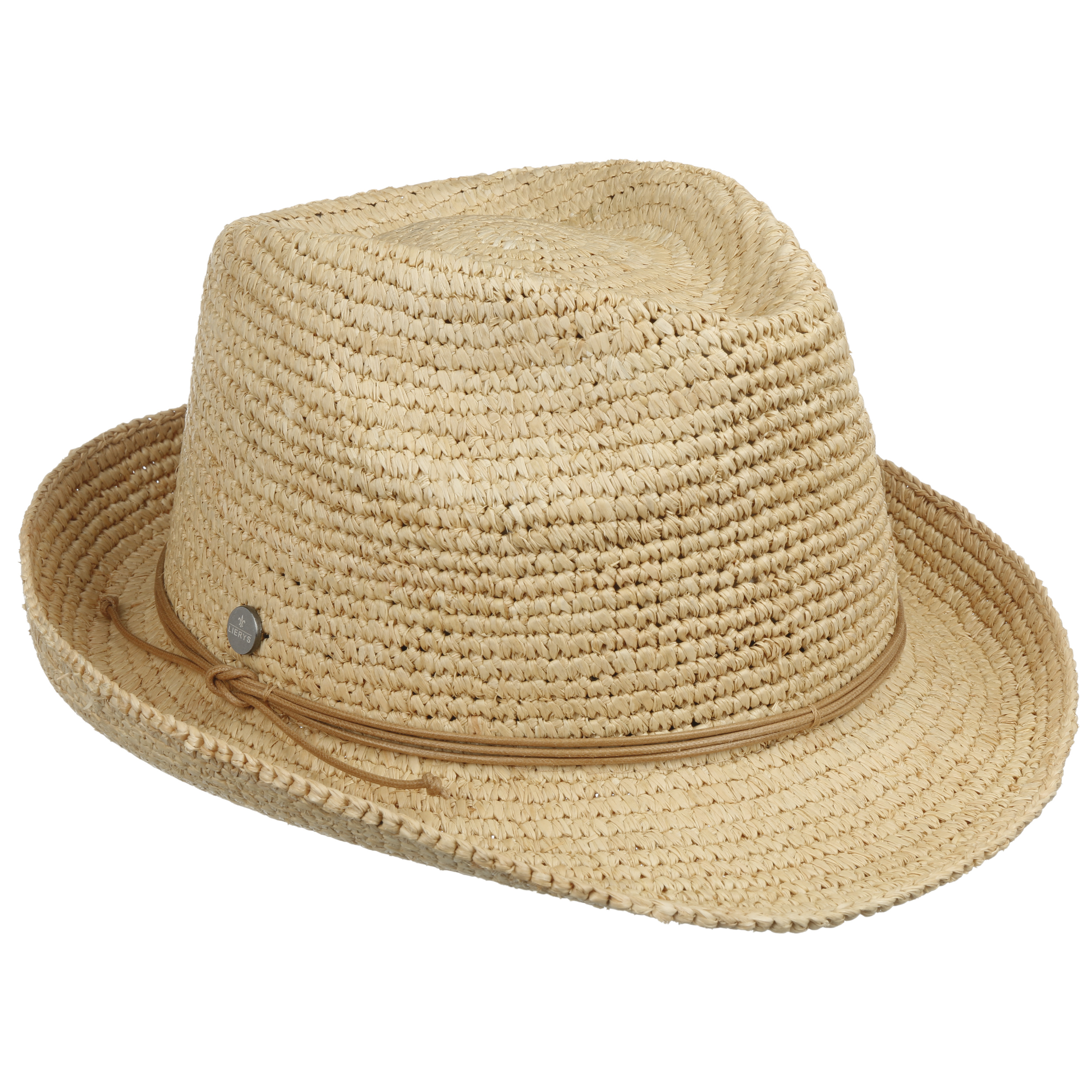 raffia trilby