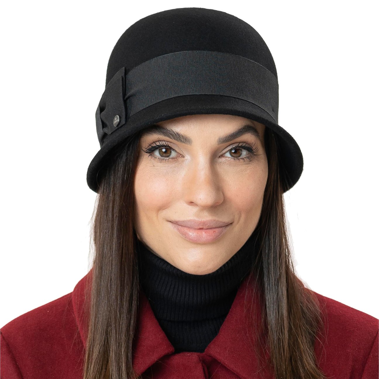 Crushable Wool Felt Cloche Hat by 