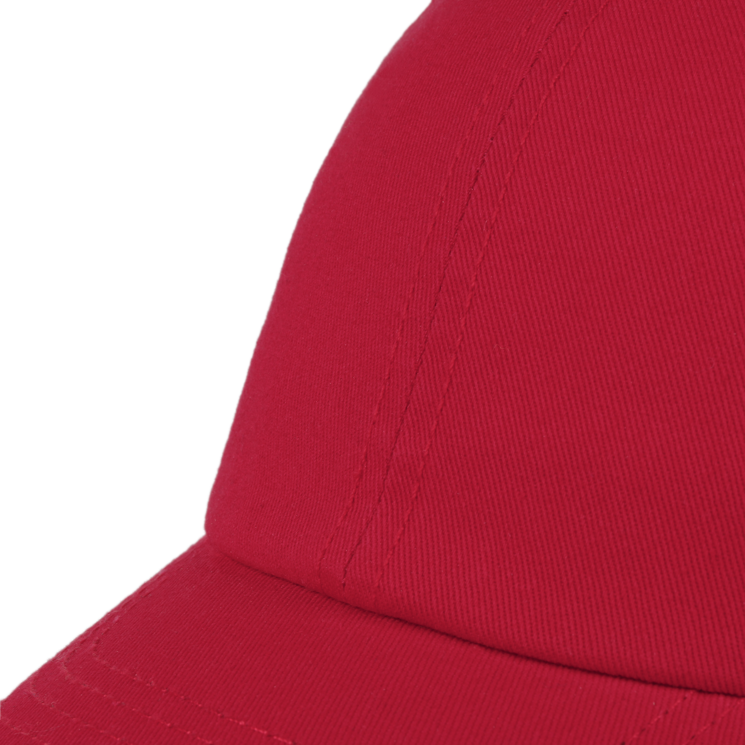 red strapback hat