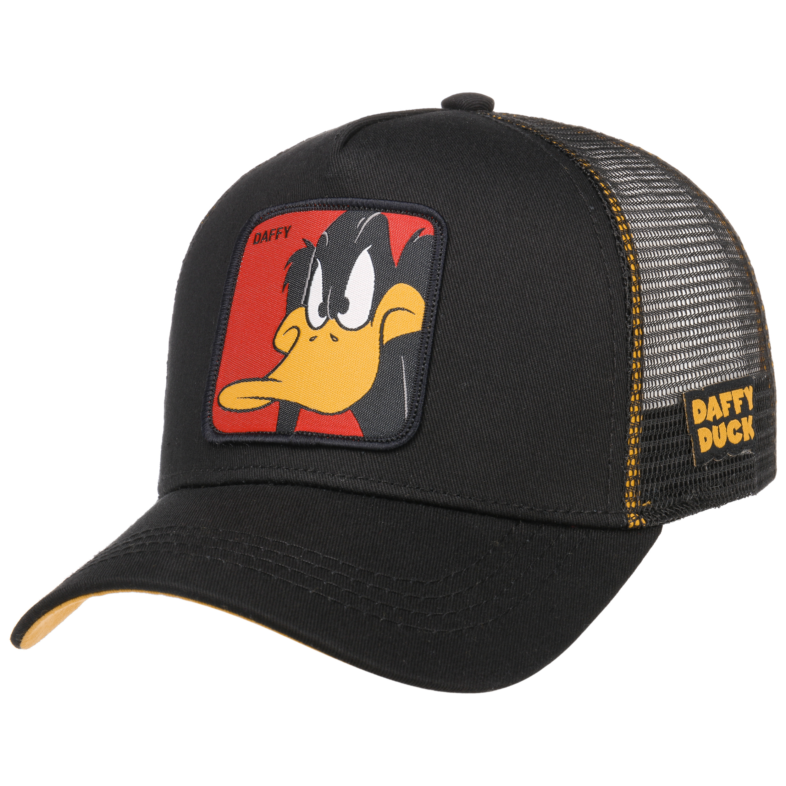 Daffy Duck Logo Trucker Cap by Capslab - 37,95 €