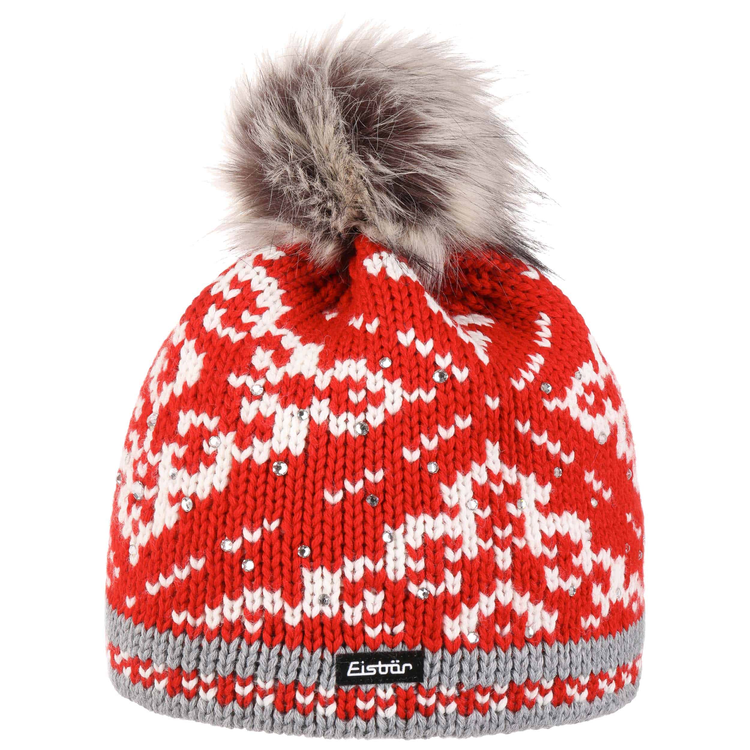 Dalia Luxury Pompom Hat by Eisbär --> Shop Hats, Beanies & Caps online ...