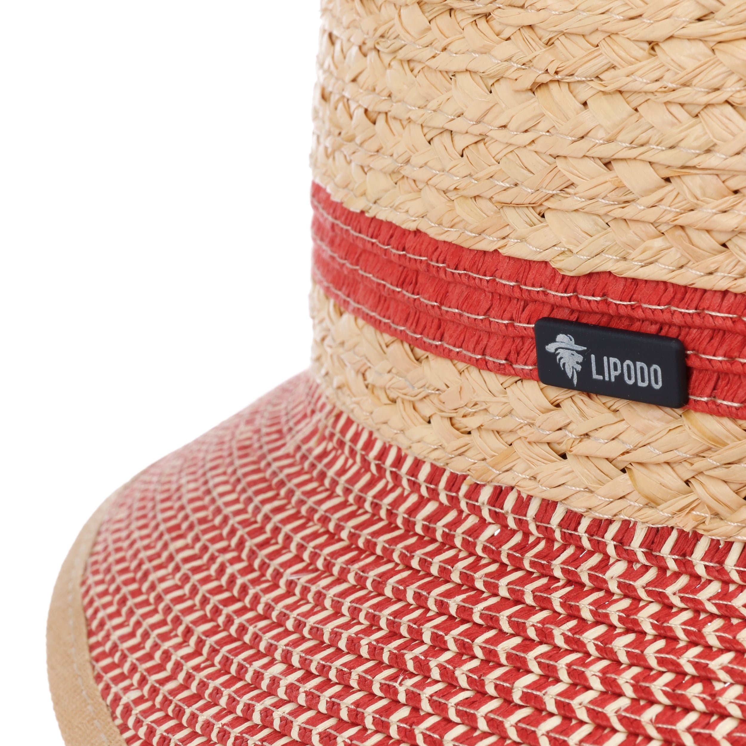 Daljeva Twotone Poke Bonnet Straw Hat 