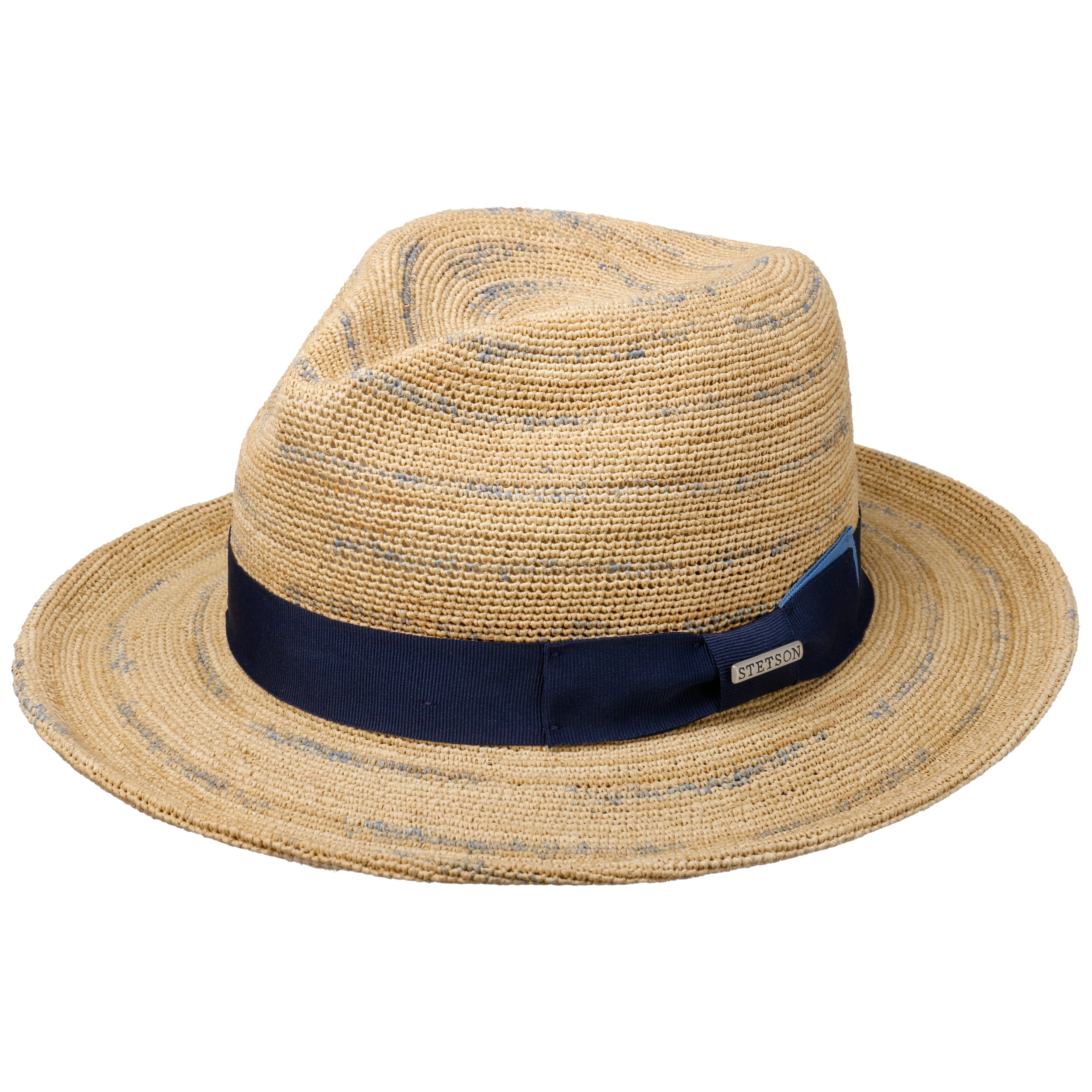 Dan Crochet Traveller Raffia Hat by Stetson - 69,00