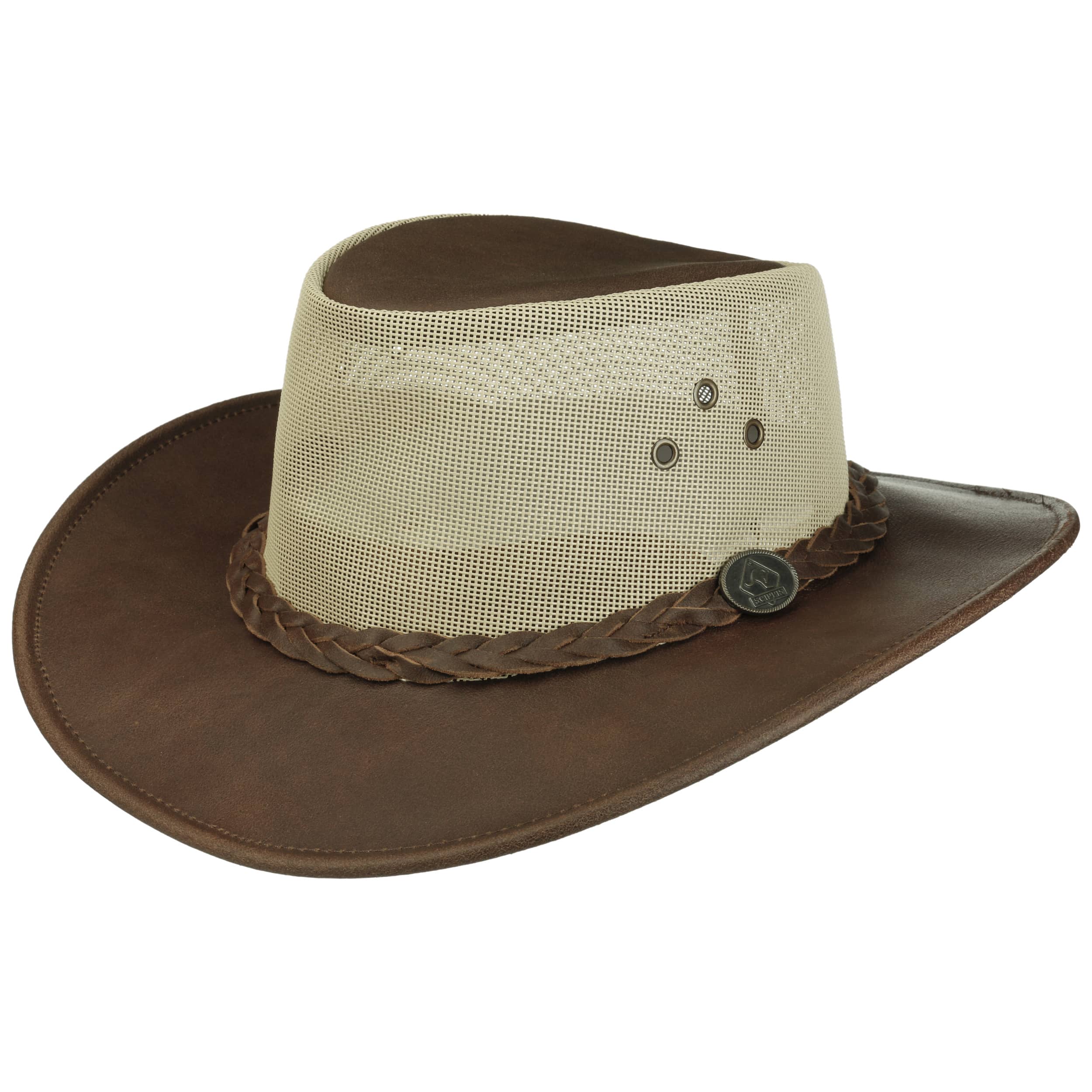 Darwin Cooler Leather Hat by Scippis - 72,95 €