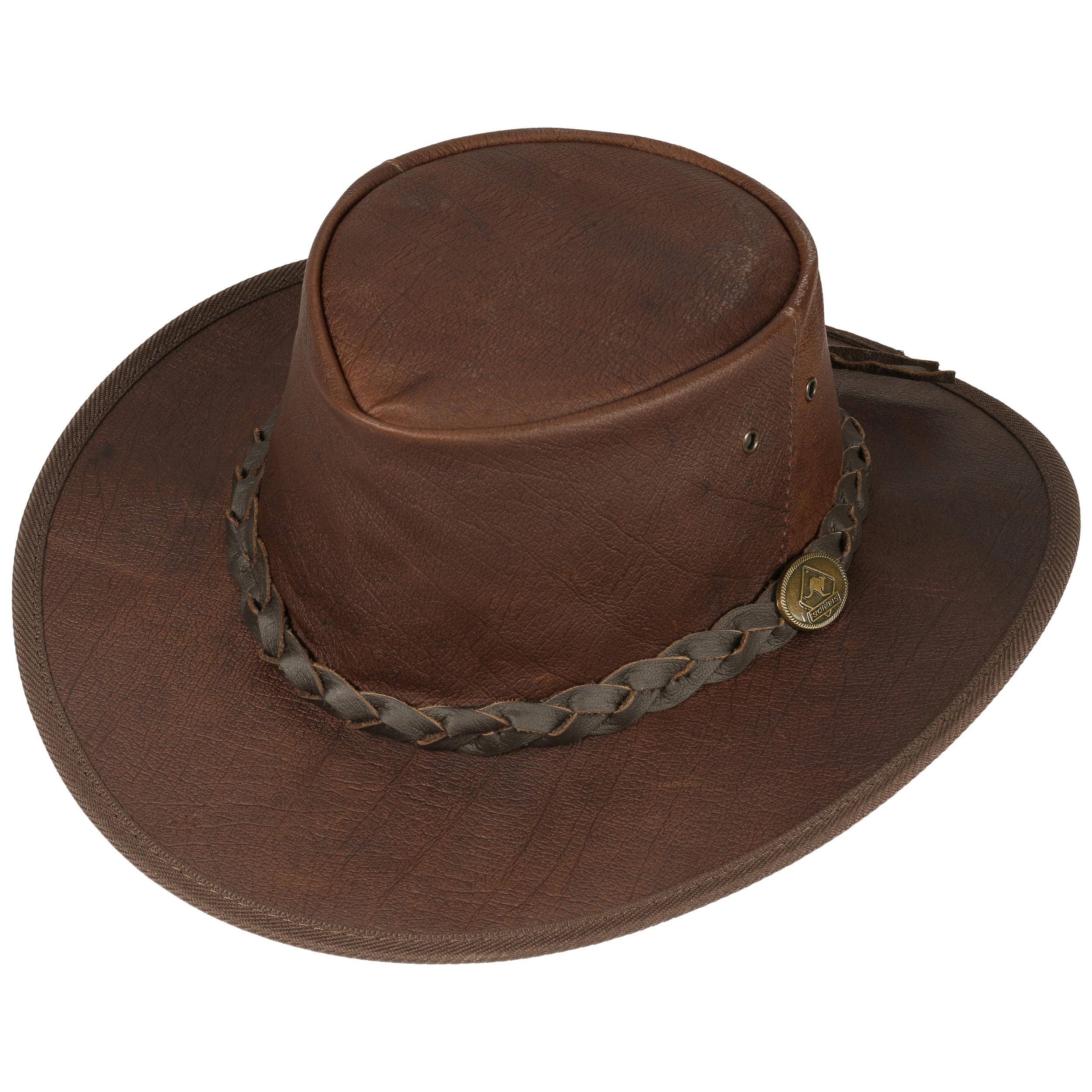 Dawson Kangaroo Leather Hat by Scippis - 98,95