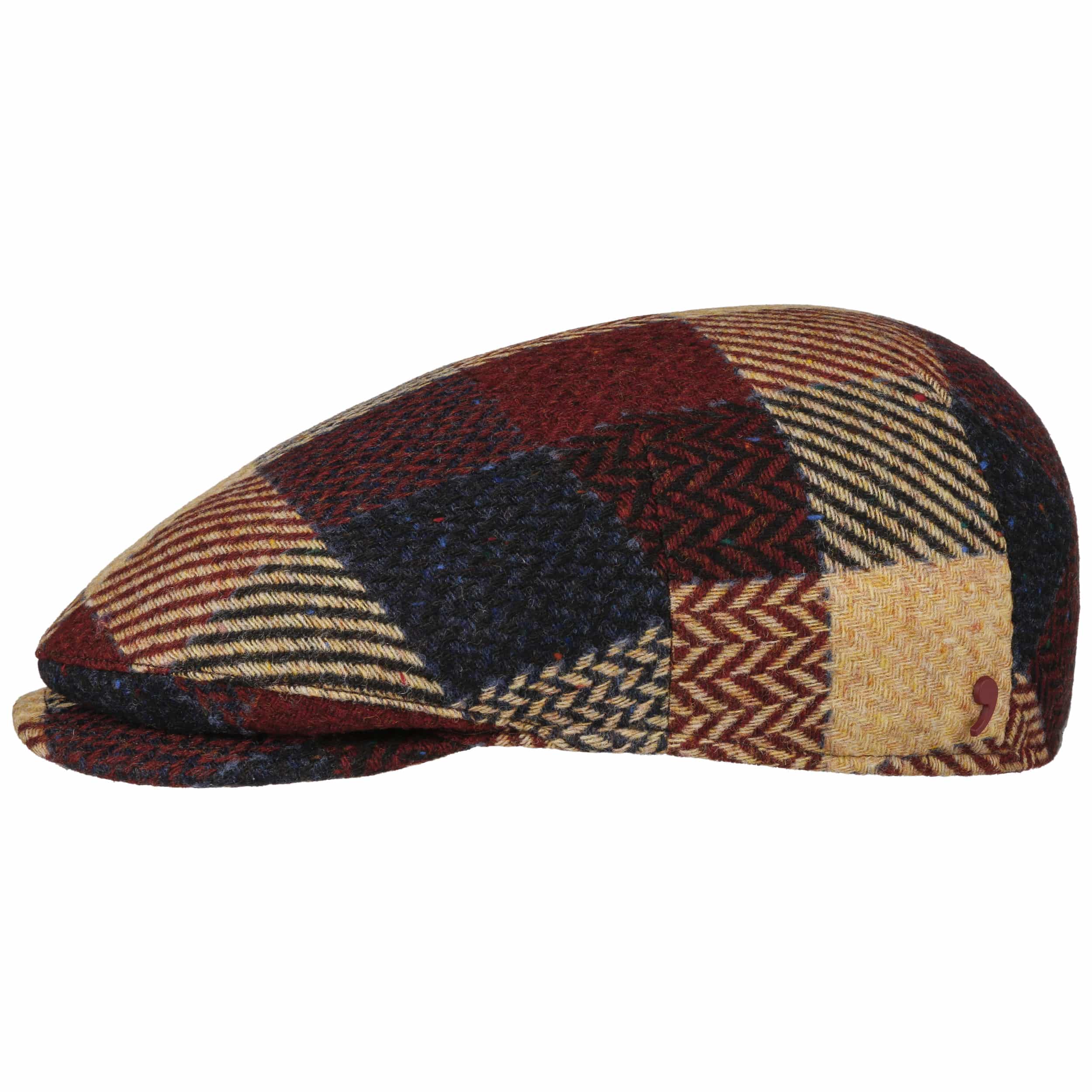 Dedrick Wool Flat Cap by Alfonso D’Este - 103,95