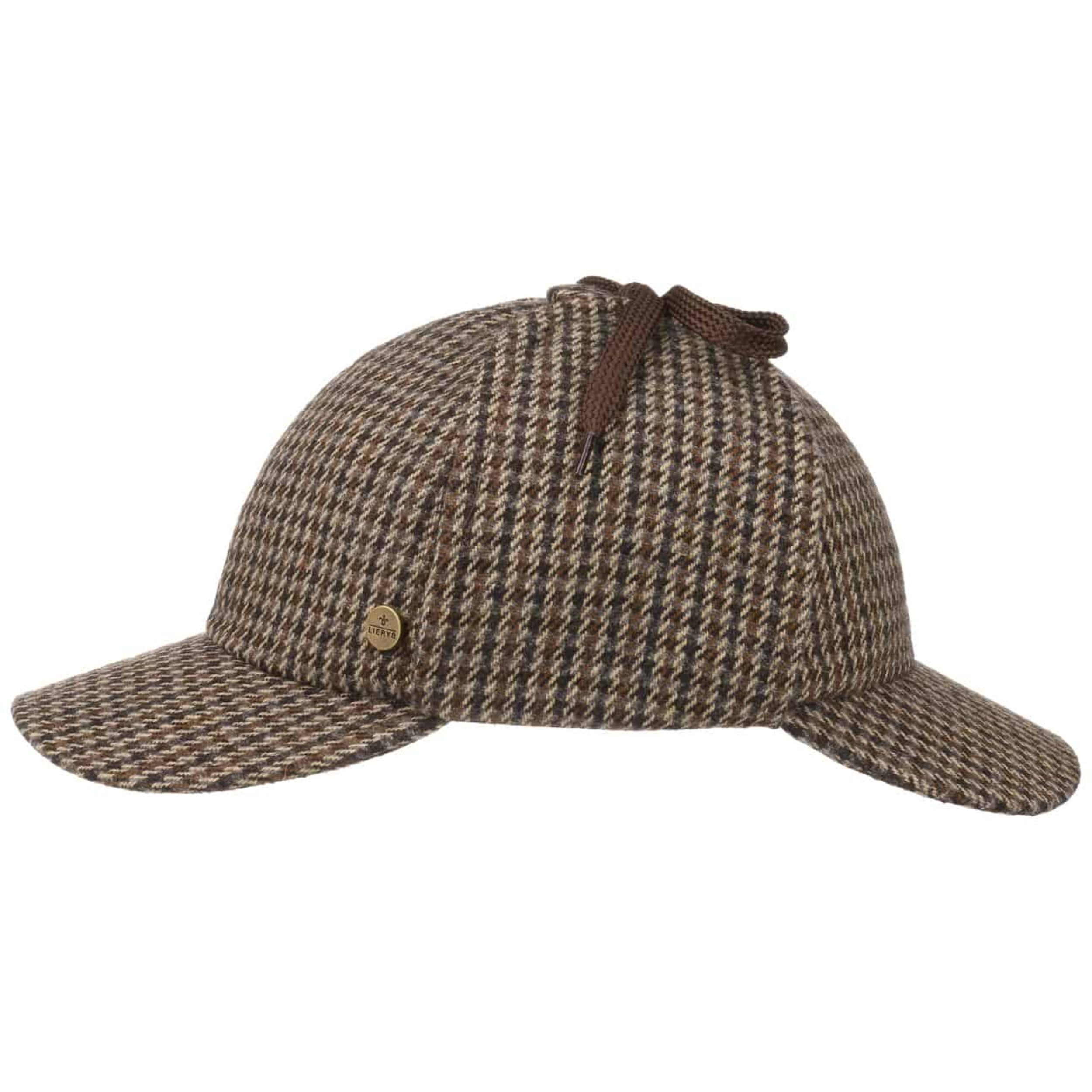 Deerstalker Houndstooth Cap by Lierys 72,95