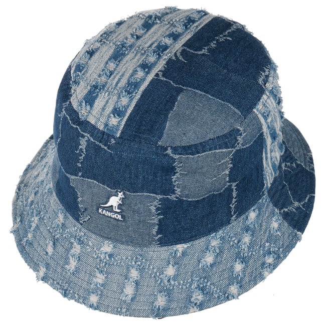 Denim Mashup Bucket Fishing Hat by 
