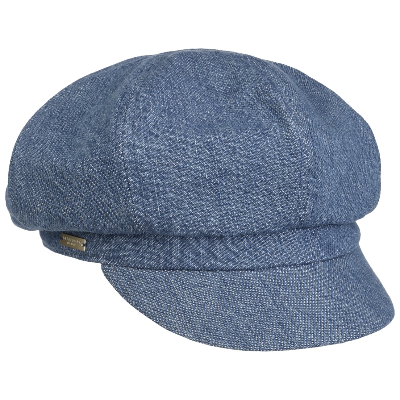 Denim Newsboy Cap by Seeberger 53,95 €
