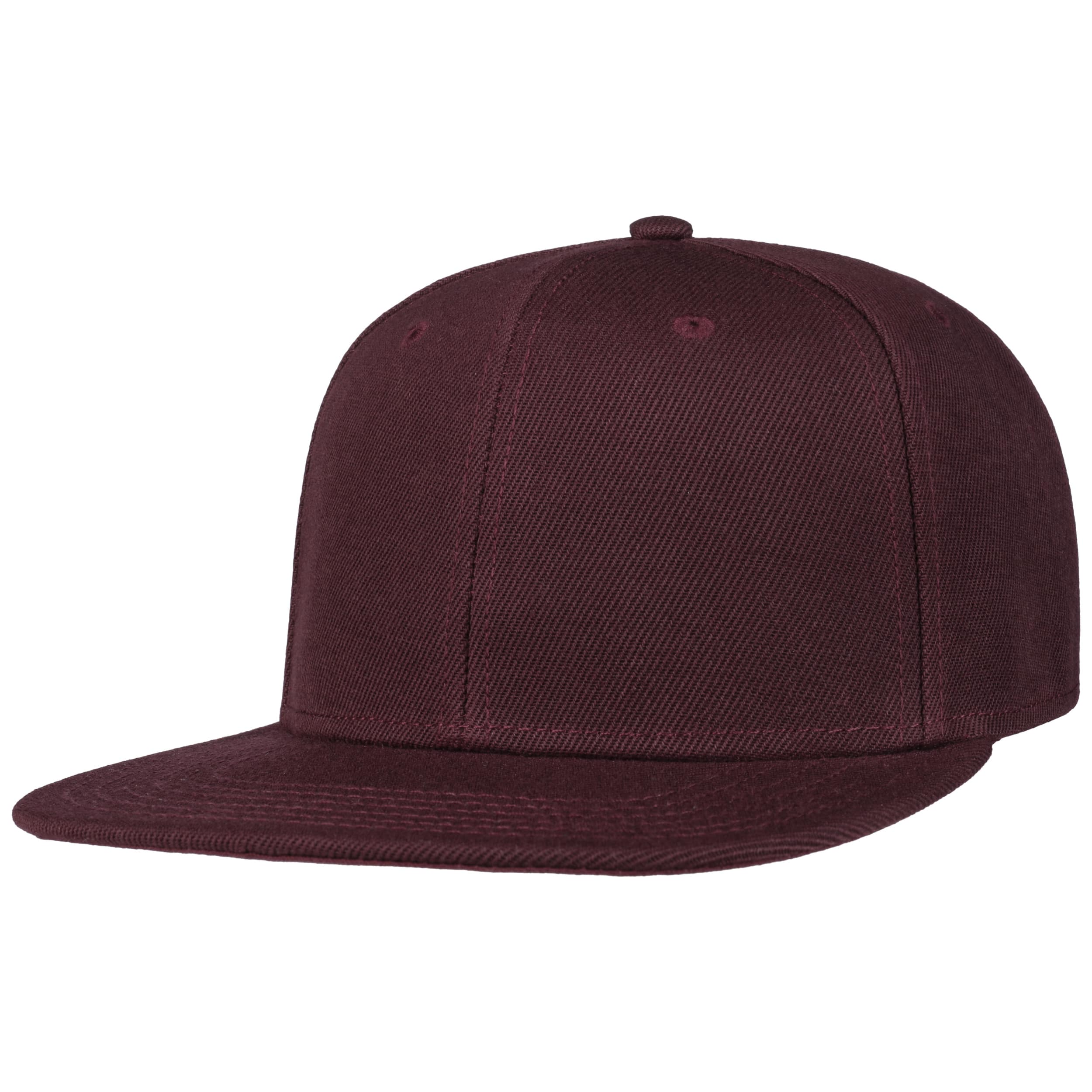 bordeaux snapback hat