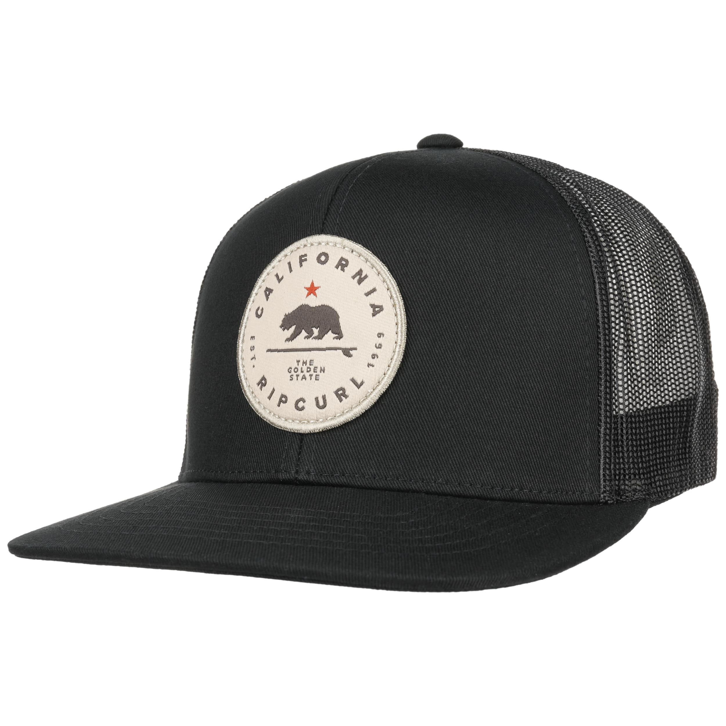 Trucker cap rip deals curl