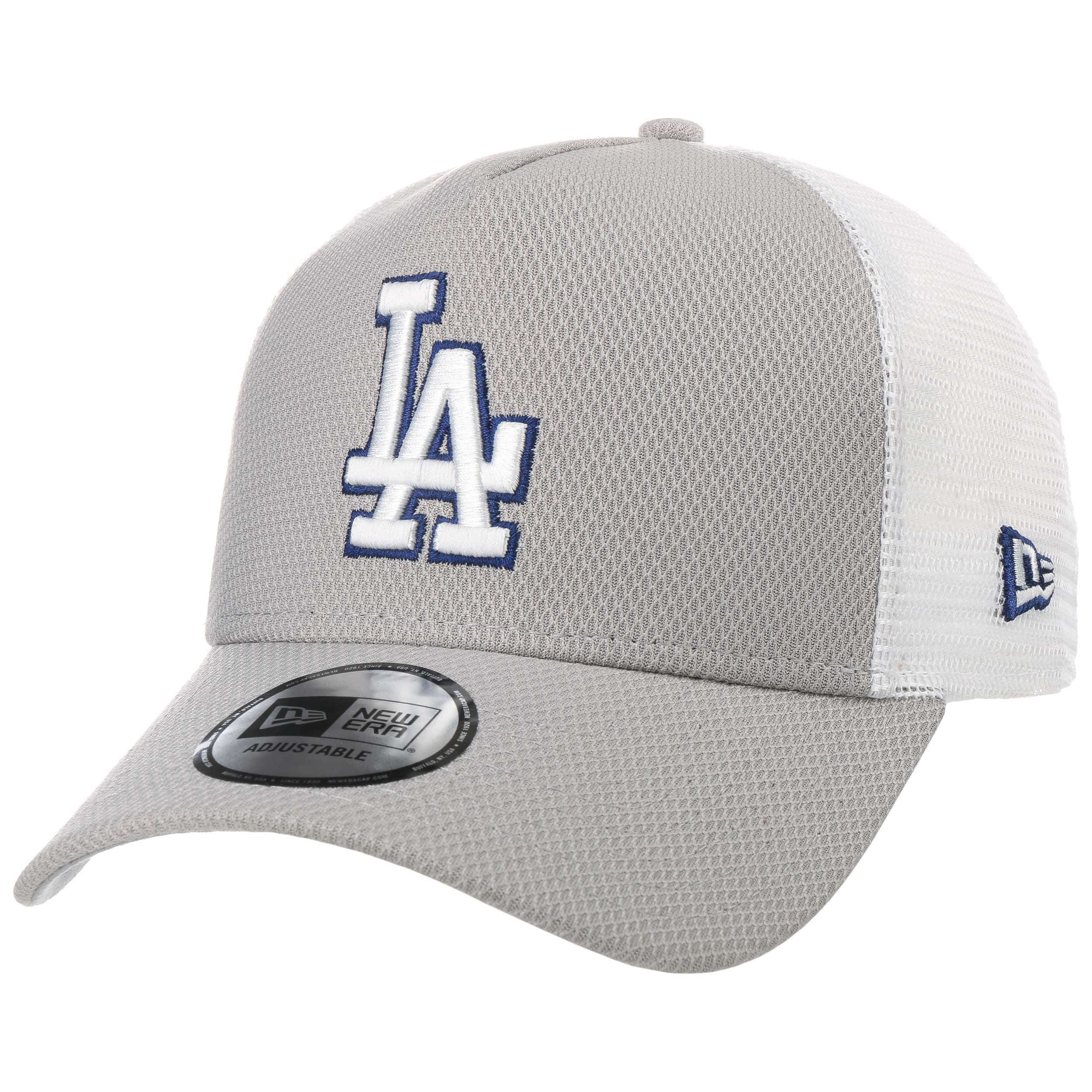 new era dodgers trucker hat