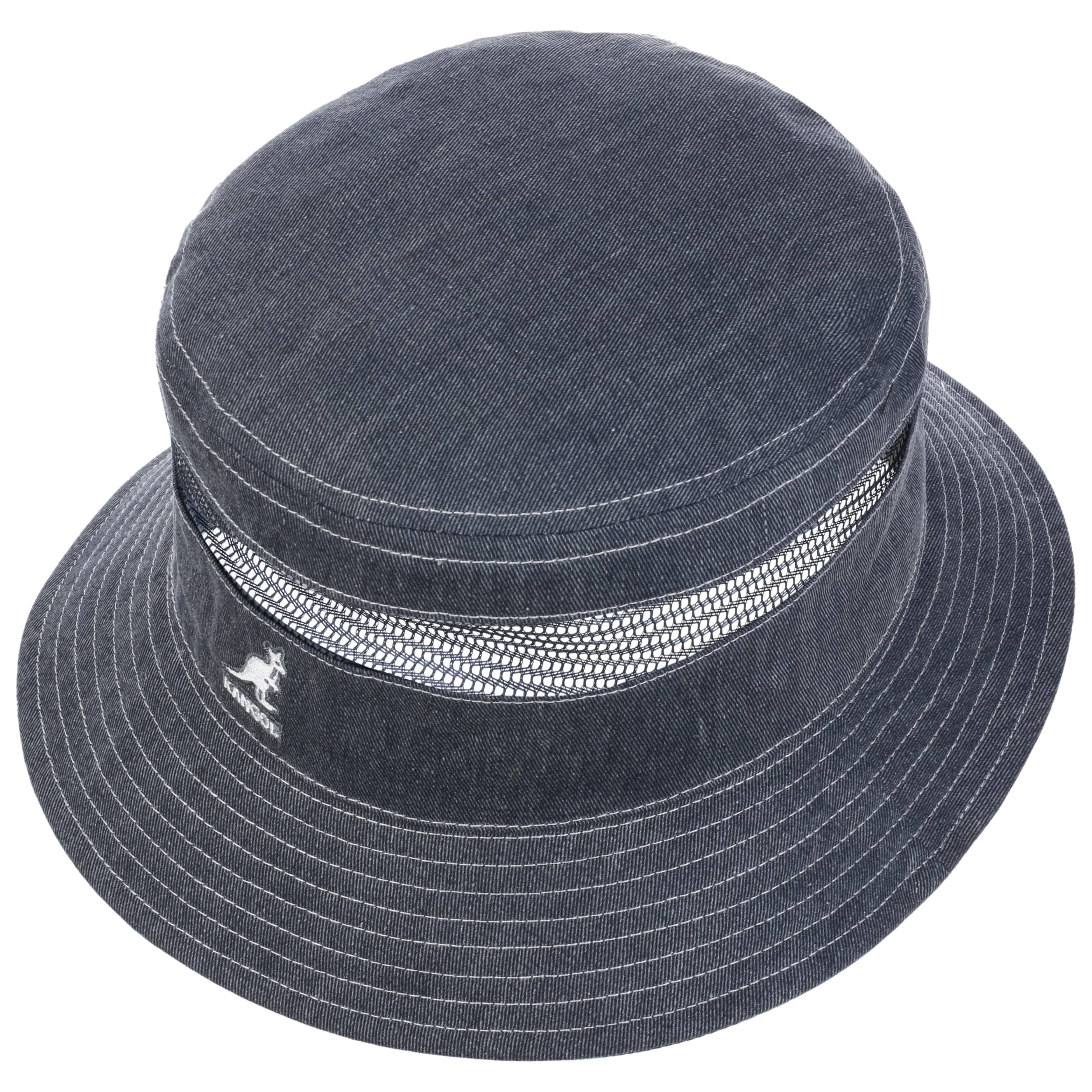 Kangol Distressed Cotton Mesh Bucket - Oat - S-M