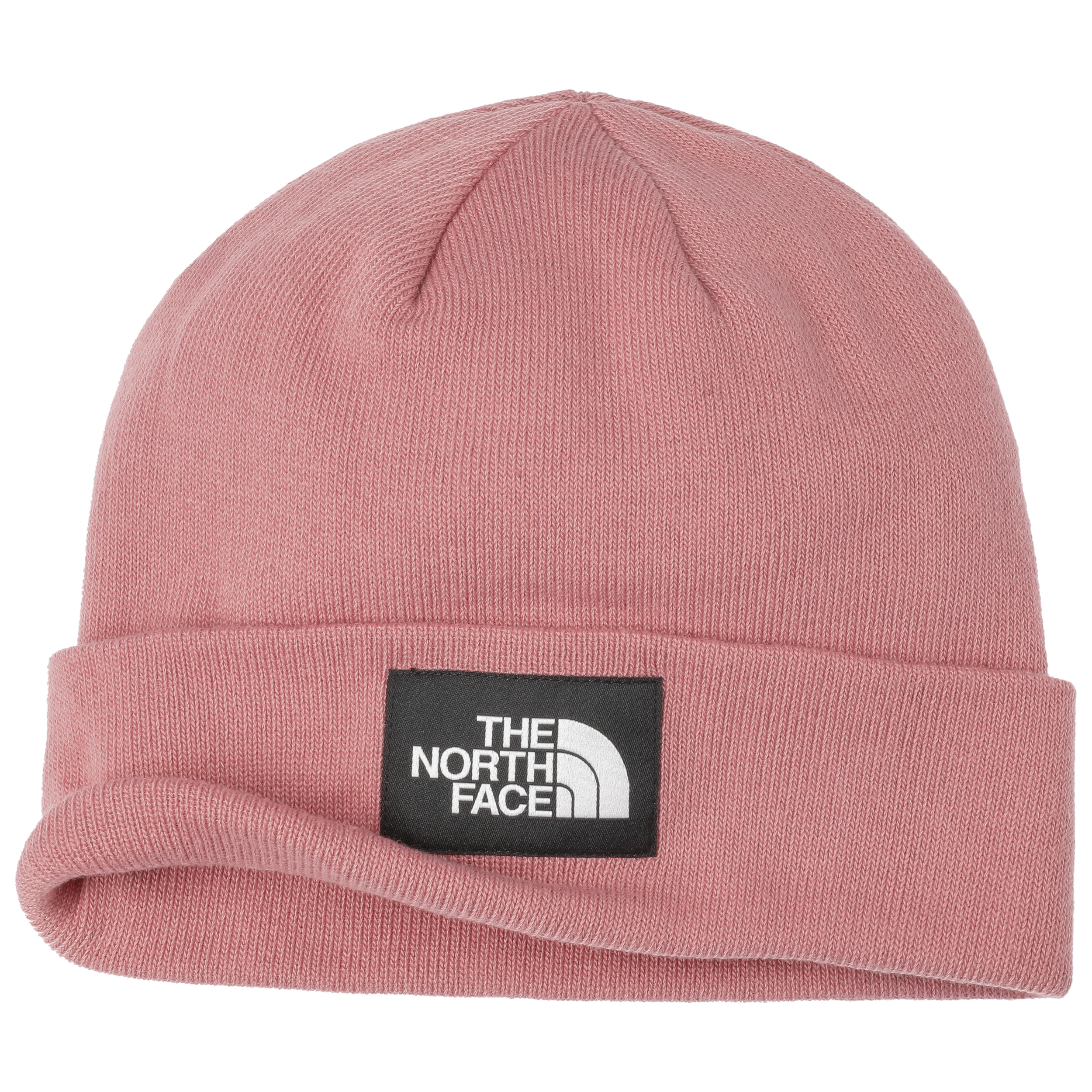 pink north face beanie