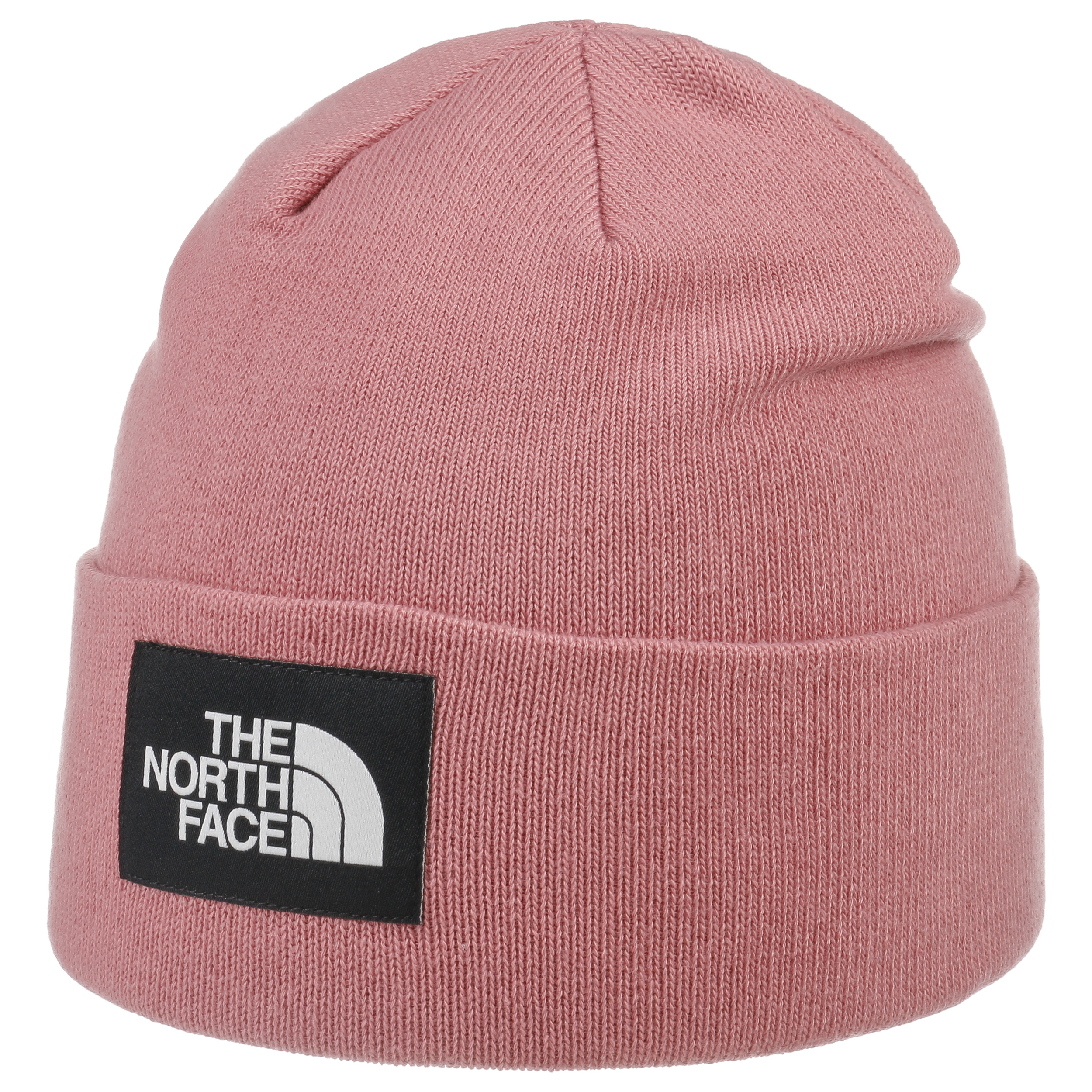north face pink beanie