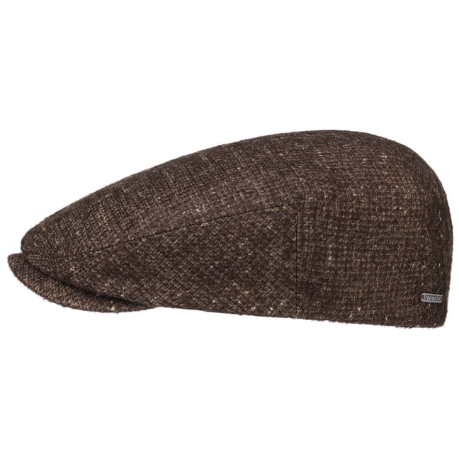 Driver Premium Flat Cap by Stetson 