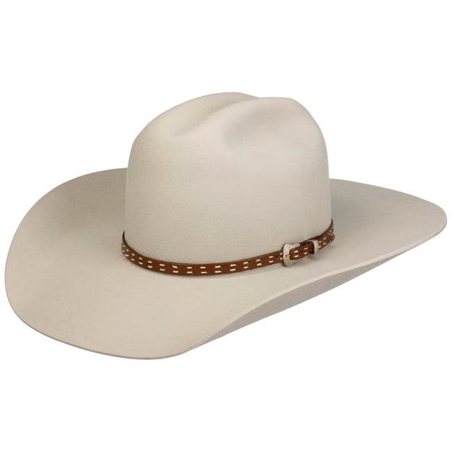 7842 Beige Cowboy Hats For Men & Women With Western Hat Bands, Ideal For Rodeo Dean Rancher Cowboy Hat | Women main image 2