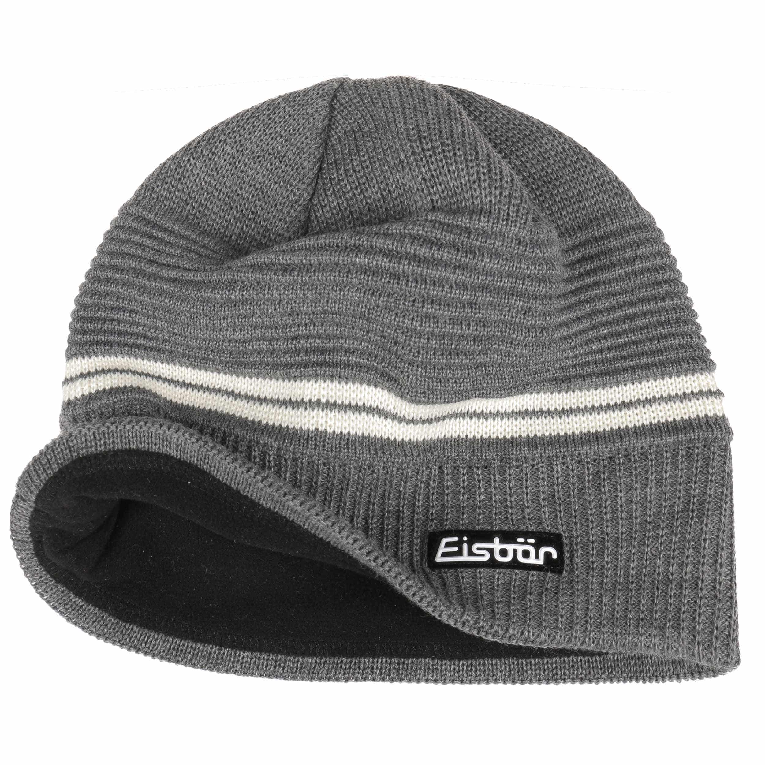 white ski hat