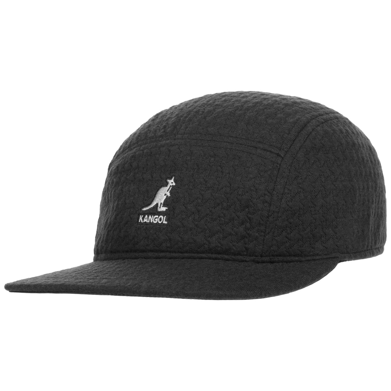 KANGOL×Hellrazor Black XLsize Leather Patch Flexfit Baseball – Kangol