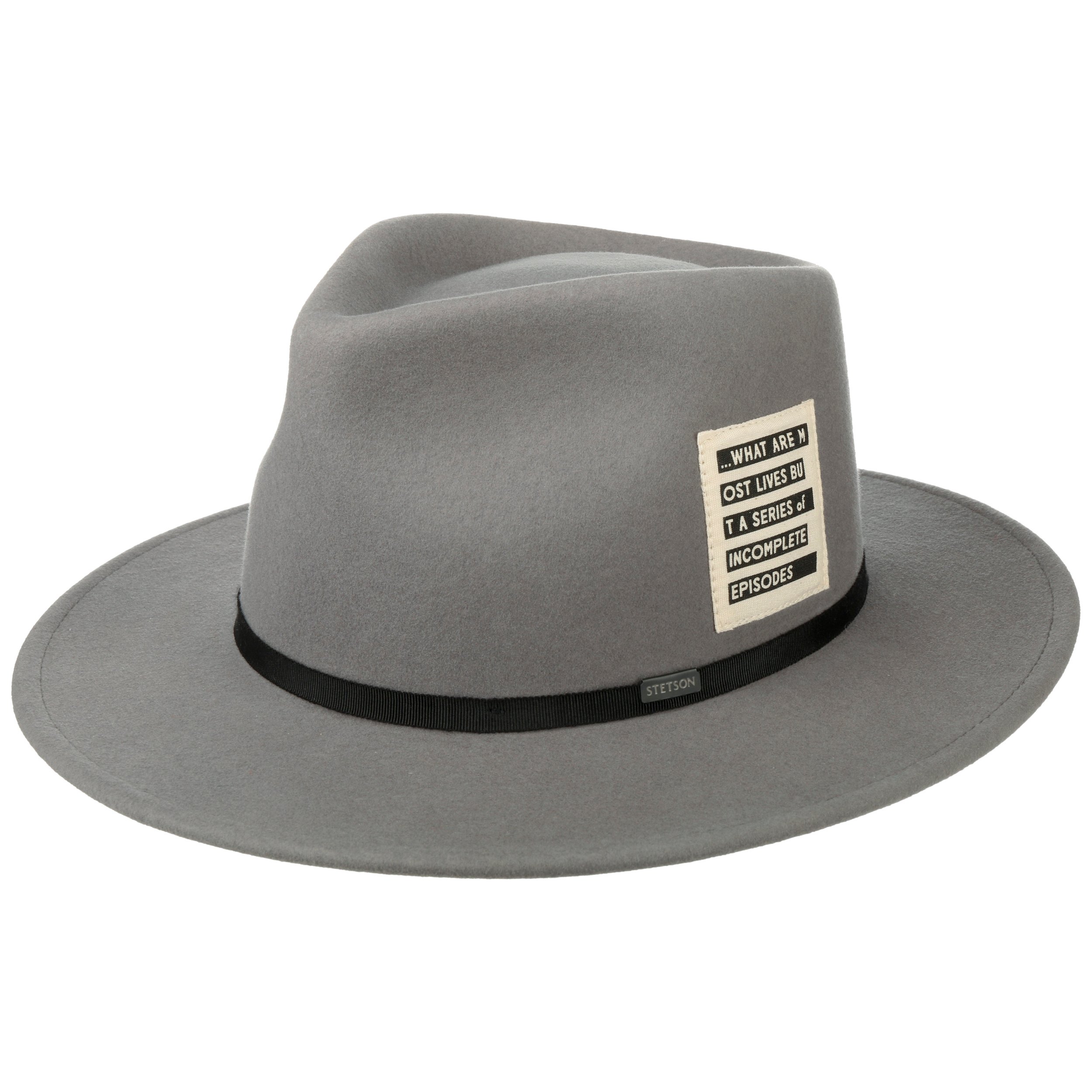 Episodes Fedora Wool Hat by Stetson 