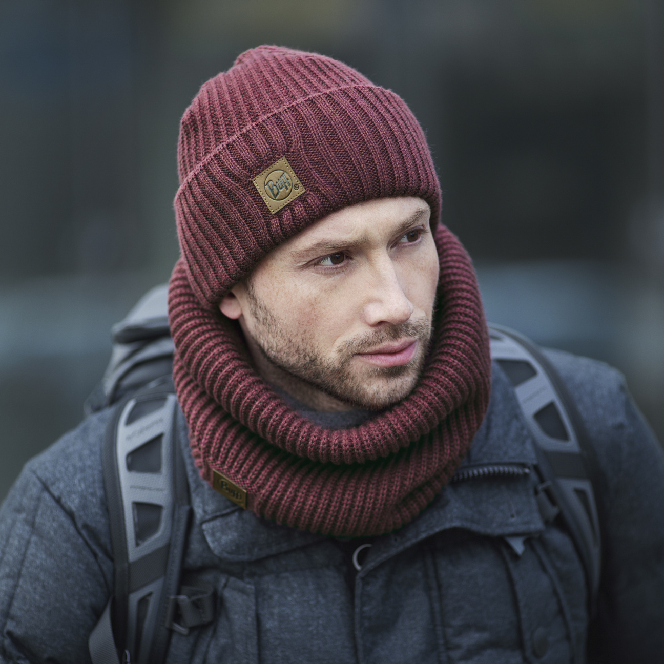 Ervin Merino Knit Hat with Cuff by BUFF