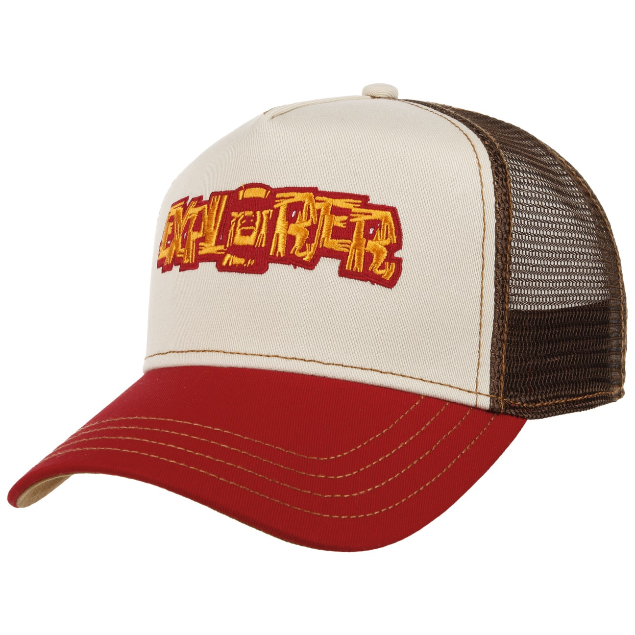 ★S/E/O★ EXPLORER TRUCKER CAP EXPLORER TRUCKER CAP YELLOW - s/e/o