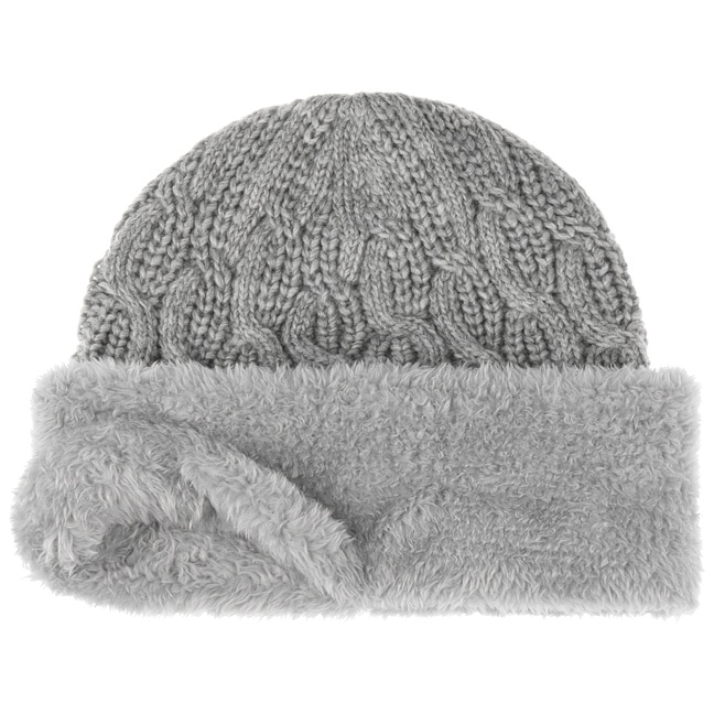 Faux Fur Cuff Knit Hat by Seeberger - 42,95 €