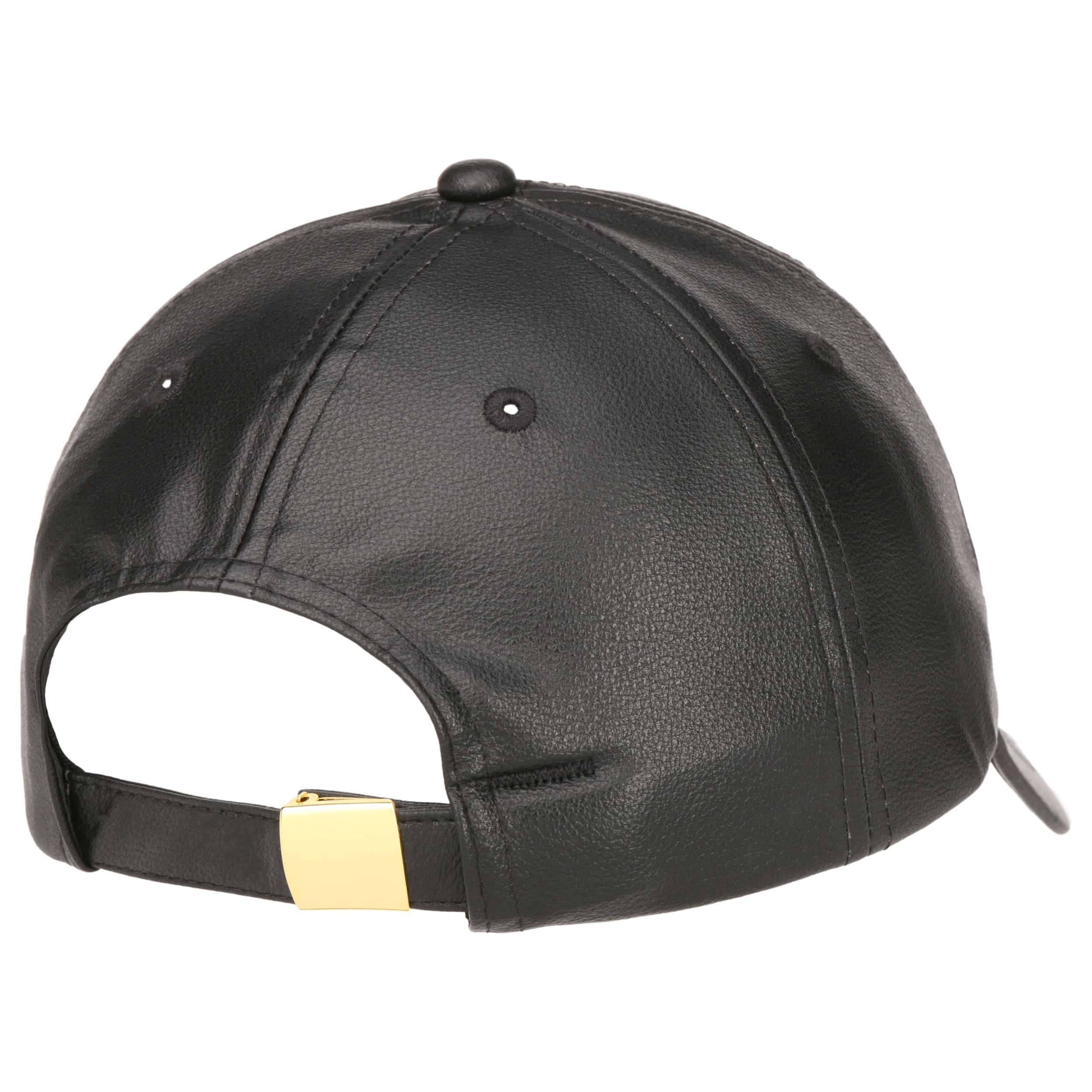 KANGOL FAUX LEATHER CAP サイズL BLACK Faux Leather Cap by Kangol – Levine Hat Co.