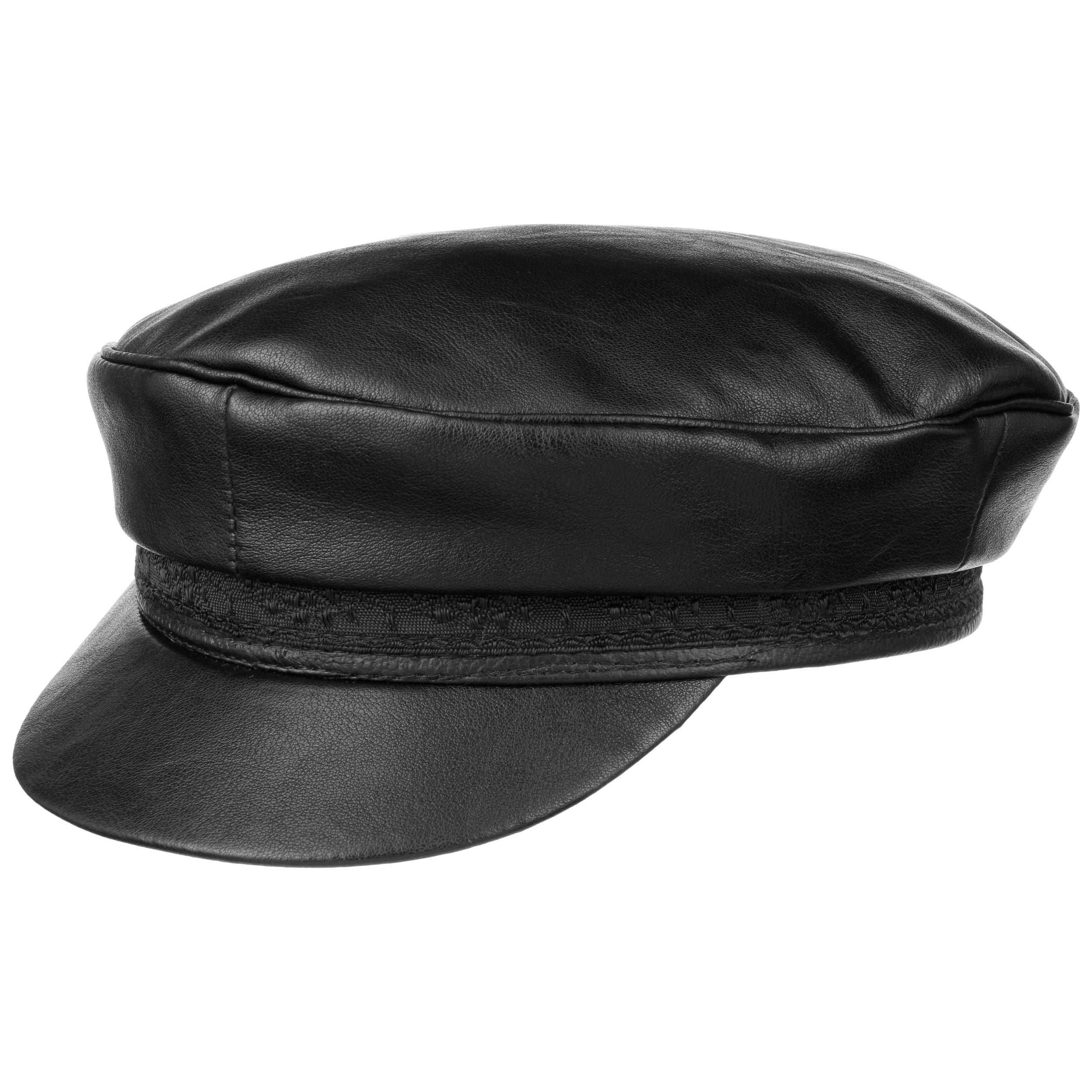 Faux Leather Fisherman´s Cap by 