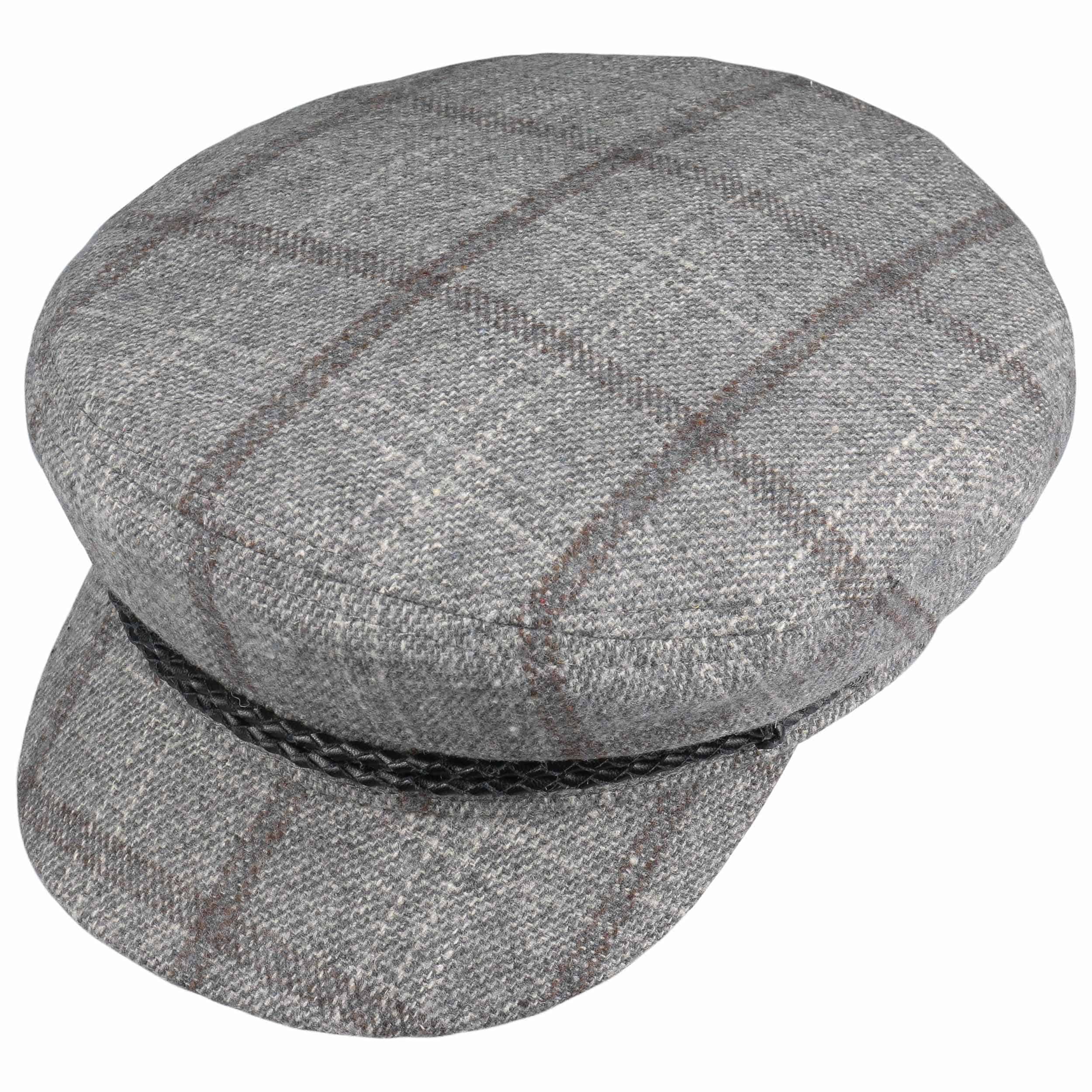 Brixton Fiddler Plaid Fisherman Cap Fiddler Brushed Satin Fisherman Cap – Village Hat Shop main image 2