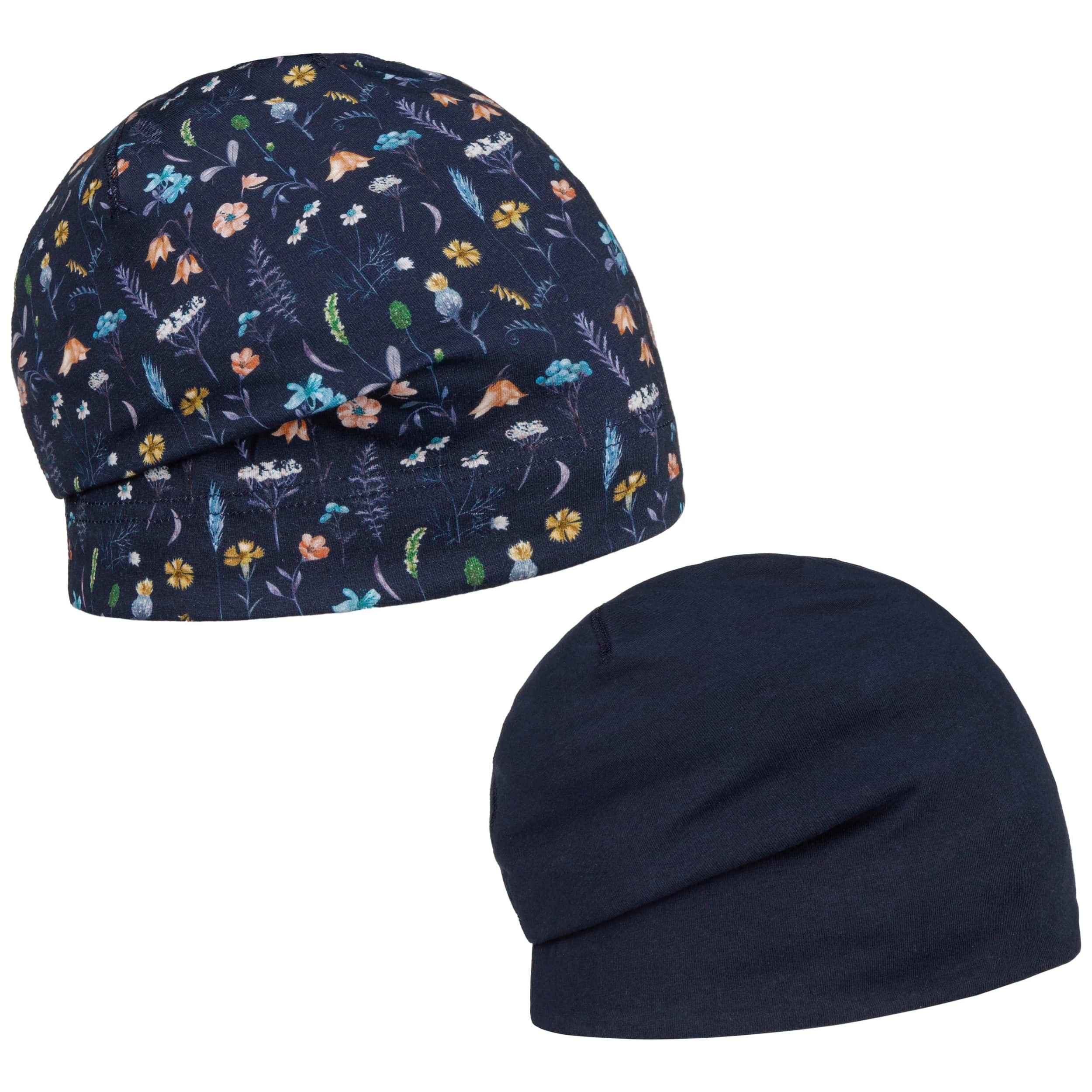 Flowers Jersey Reversible Headsock by Seeberger - 38,95 €