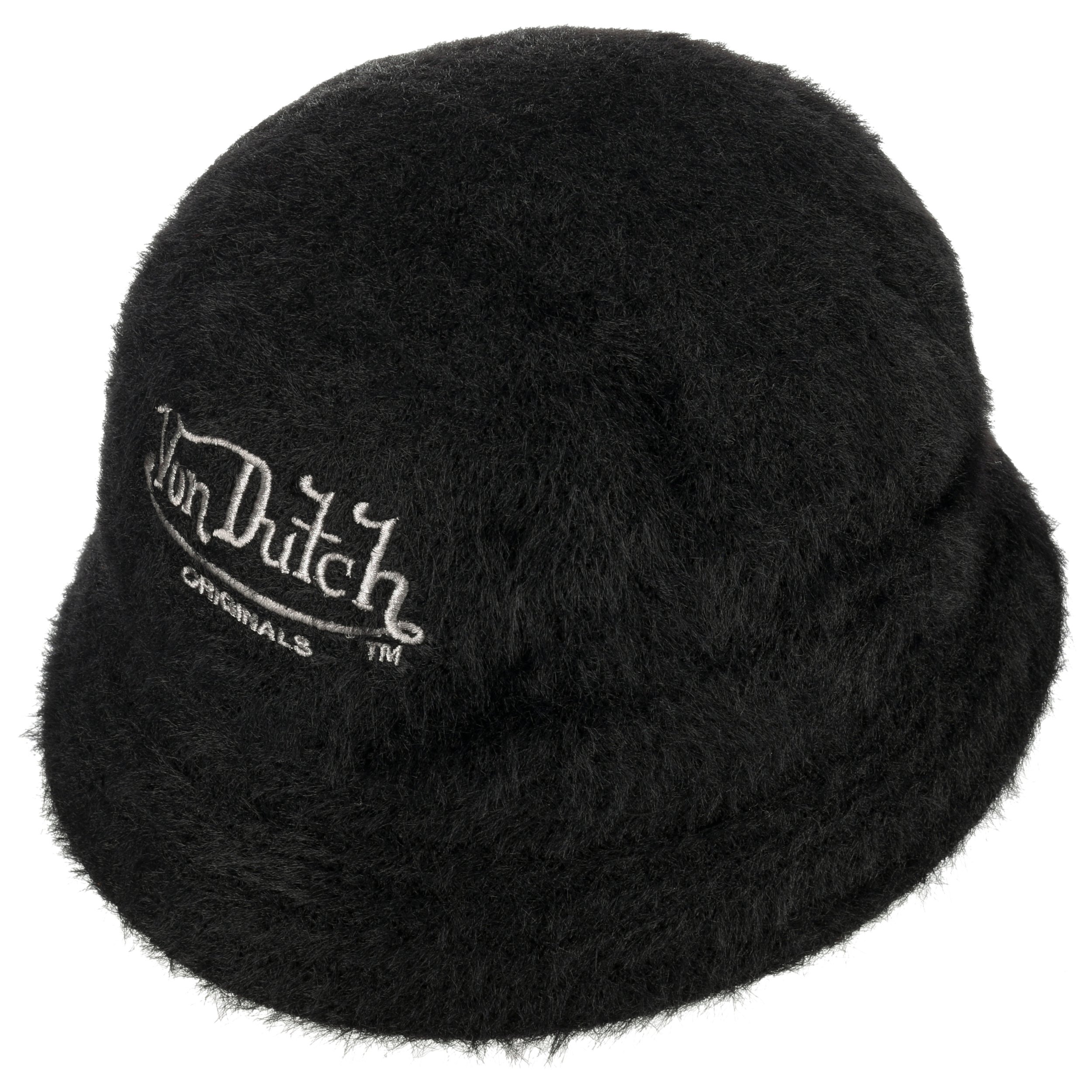 Fluffy Bucket Cloth Hat by Von Dutch 