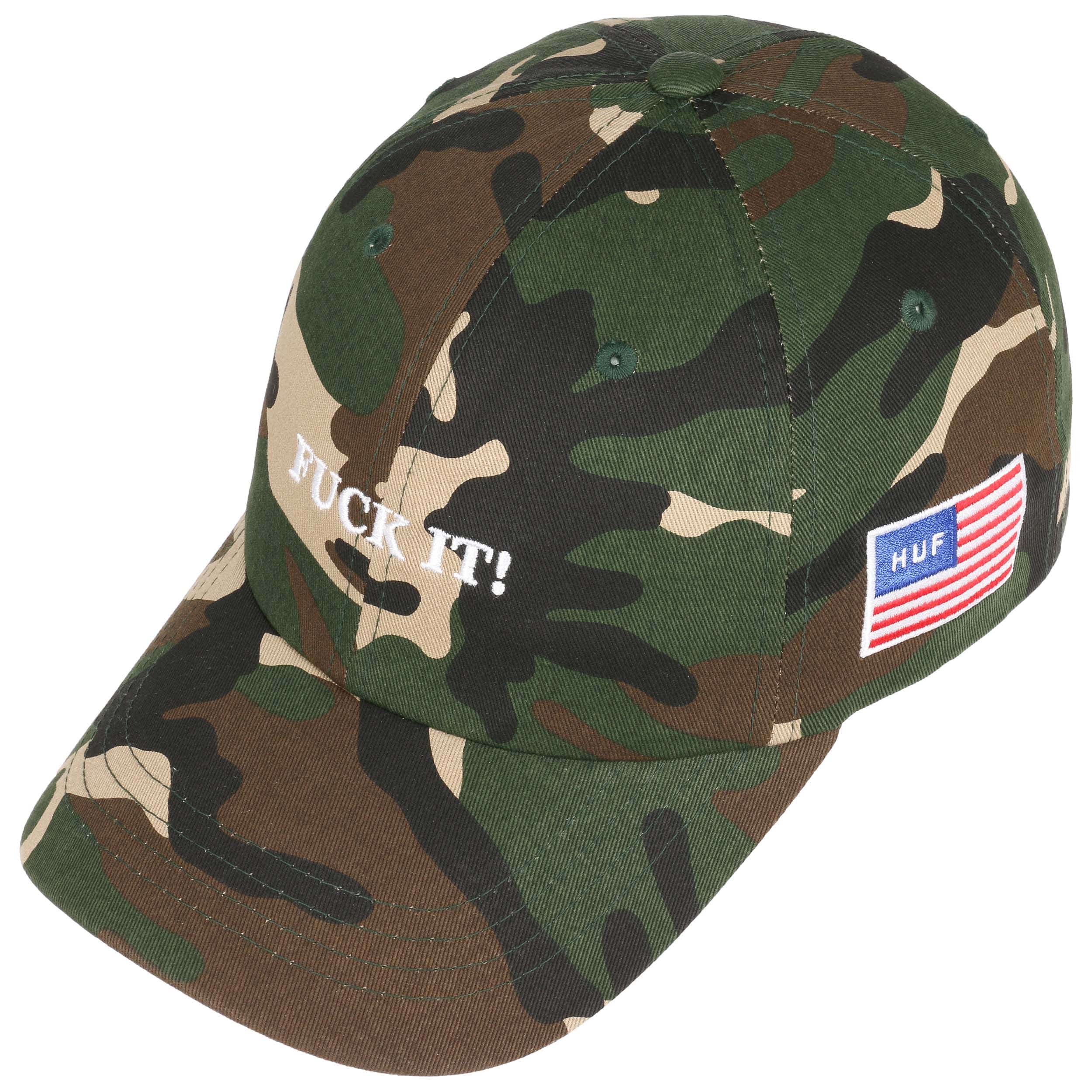 camo strapback hat