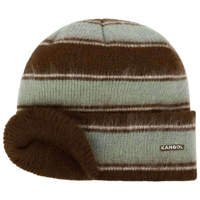 Fuzzy Stripe Soft Beanie Hat by Kangol - 58,95 €