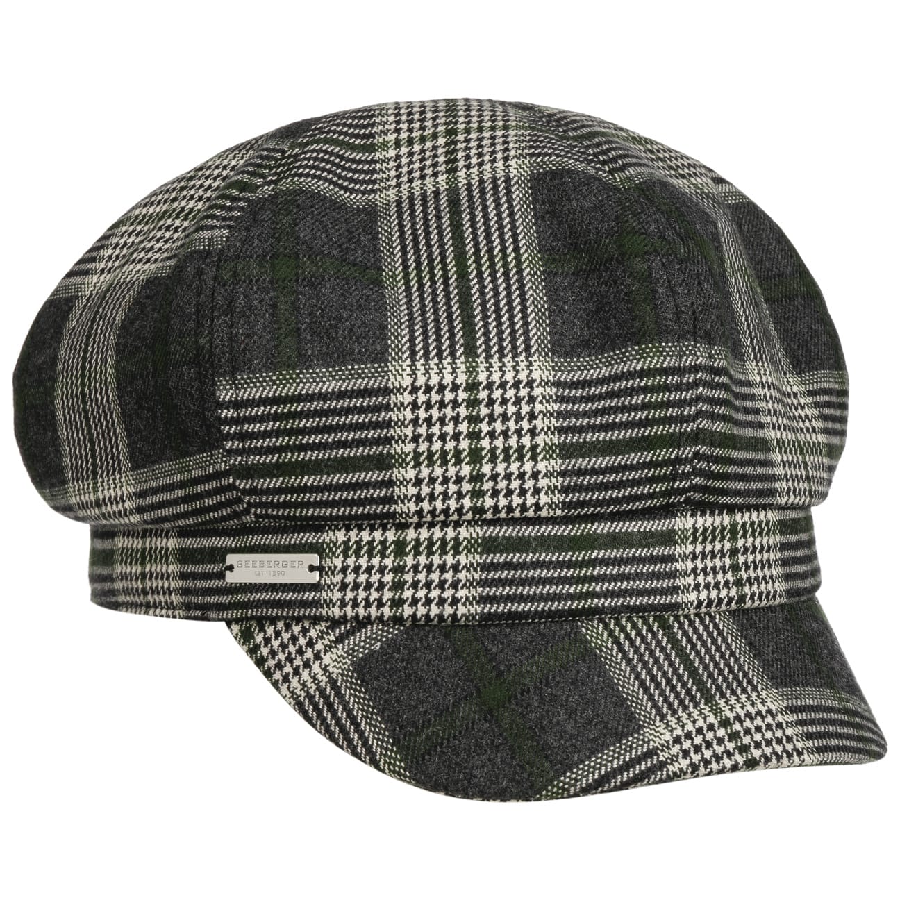Gadiala Check Newsboy Cap by Seeberger 49,95 €