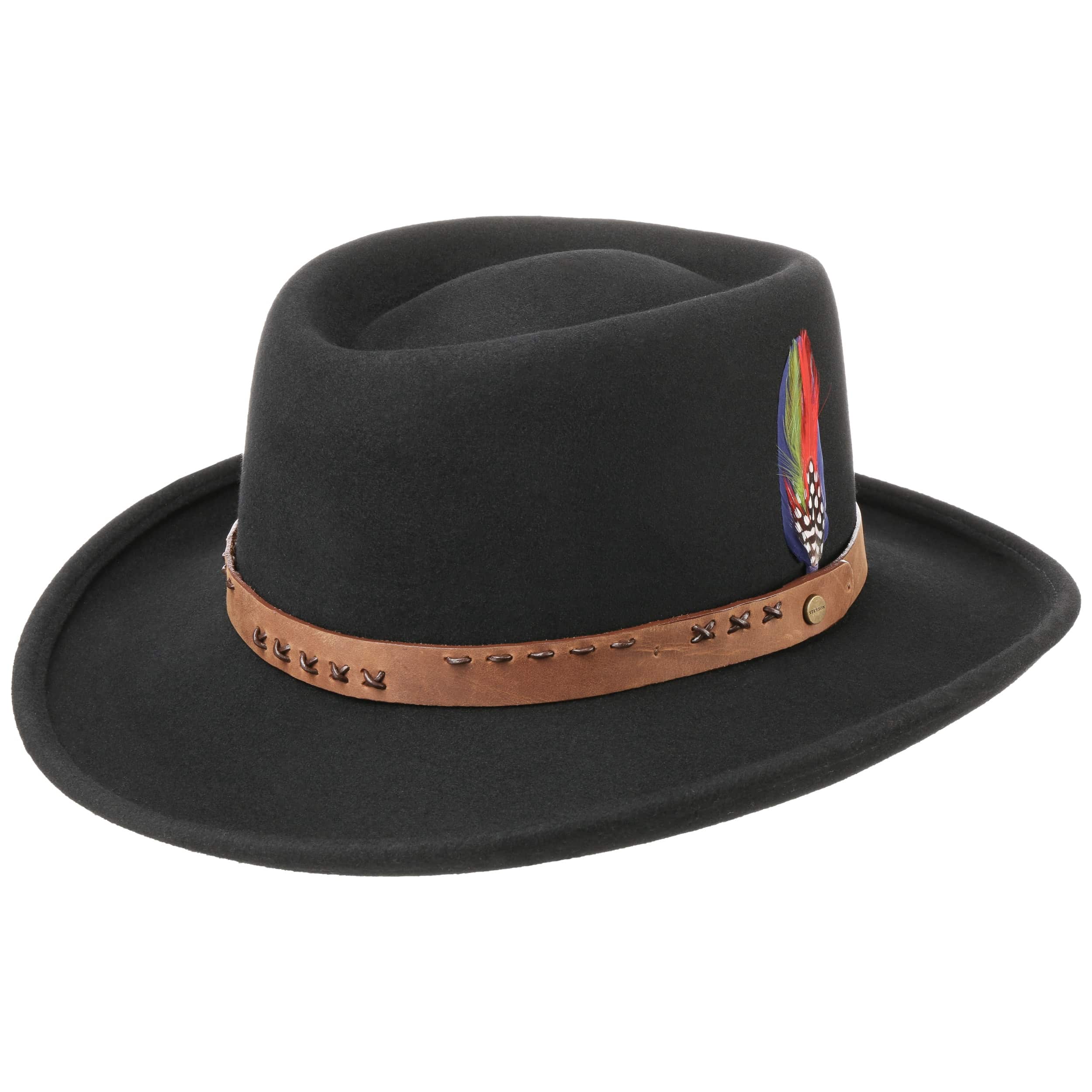 Garlington Gambler Wool Felt Hat By Stetson - 119,00