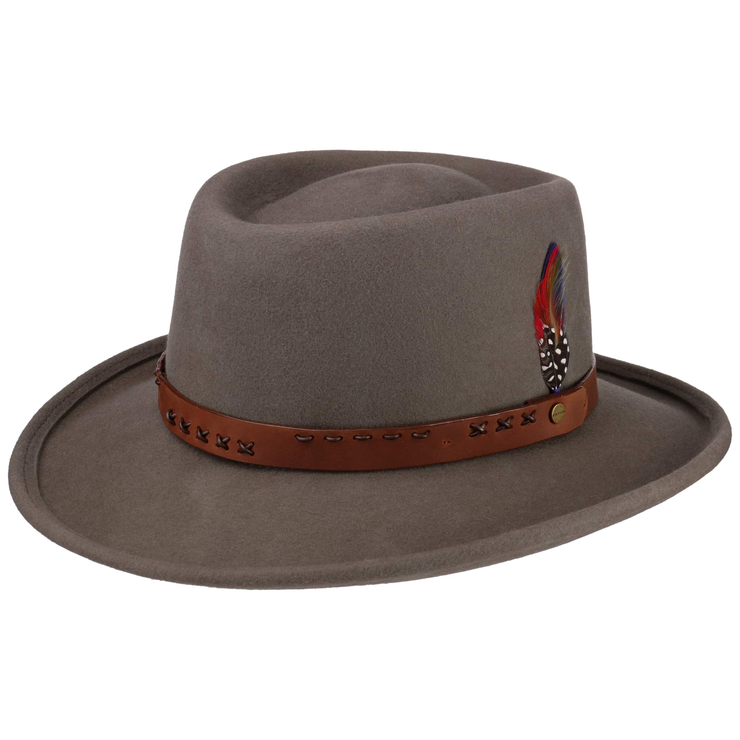 stetson gambler felt hat