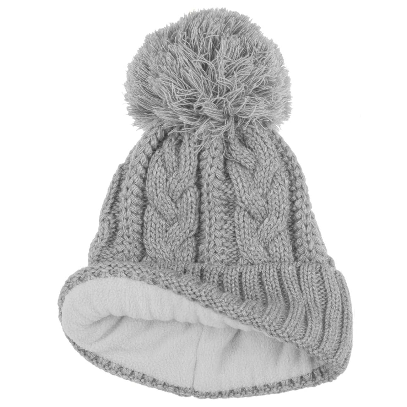 wooly hat with 2 bobbles