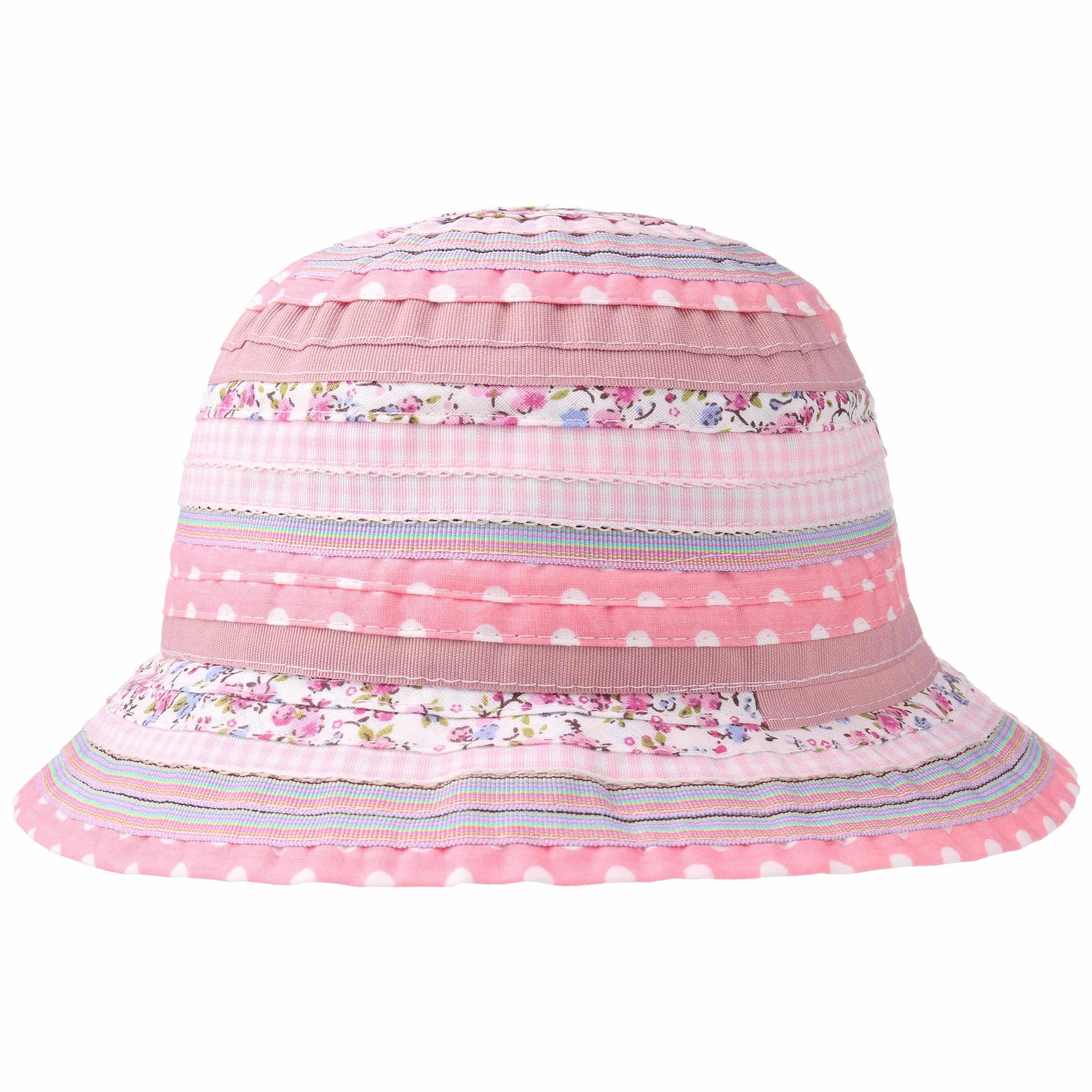 Girly Flower Stripes Floppy Hat by Lipodo --> Shop Hats, Beanies & Caps ...
