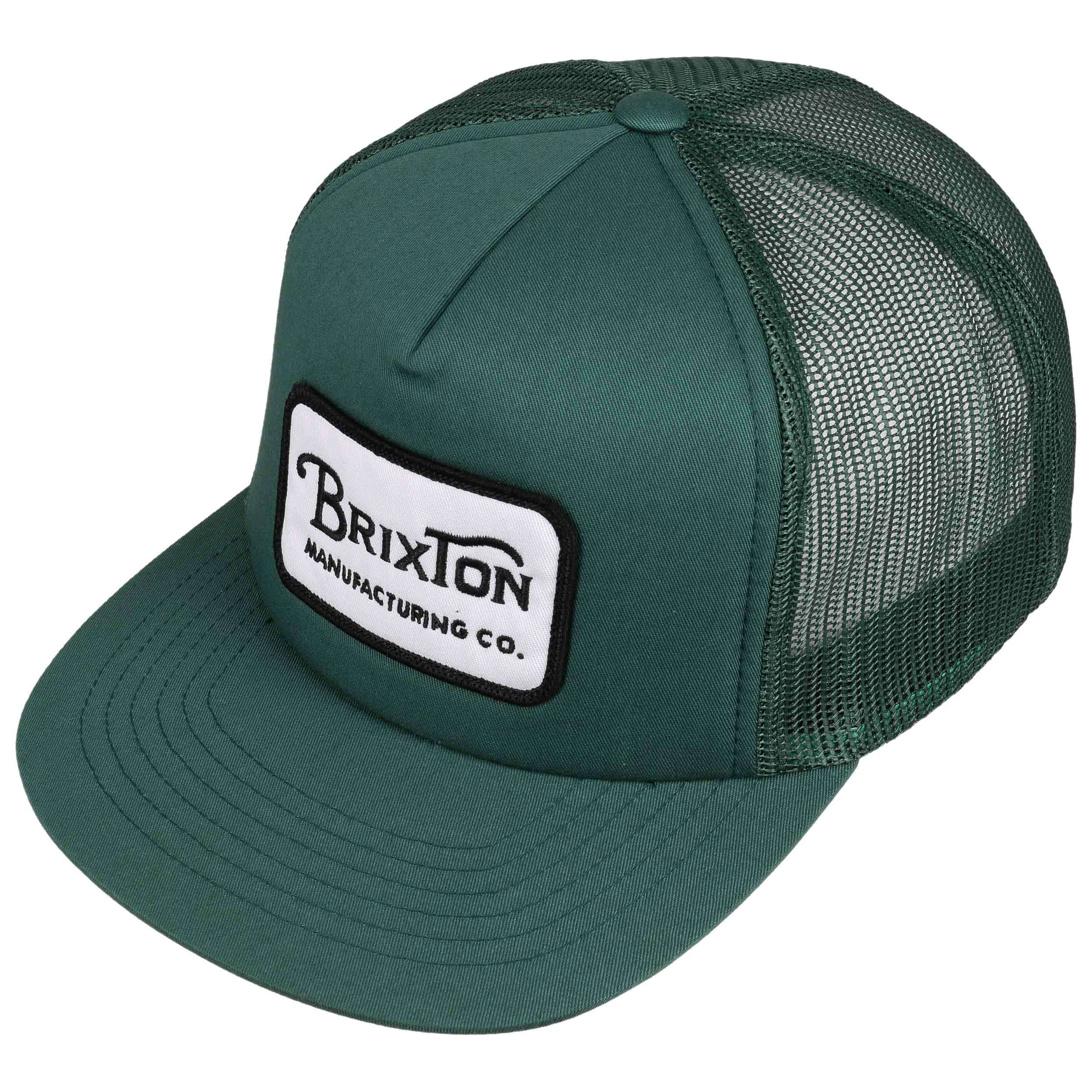 Brixton Men's Grade MESH Cap, Black/Black, O/S at Amazon