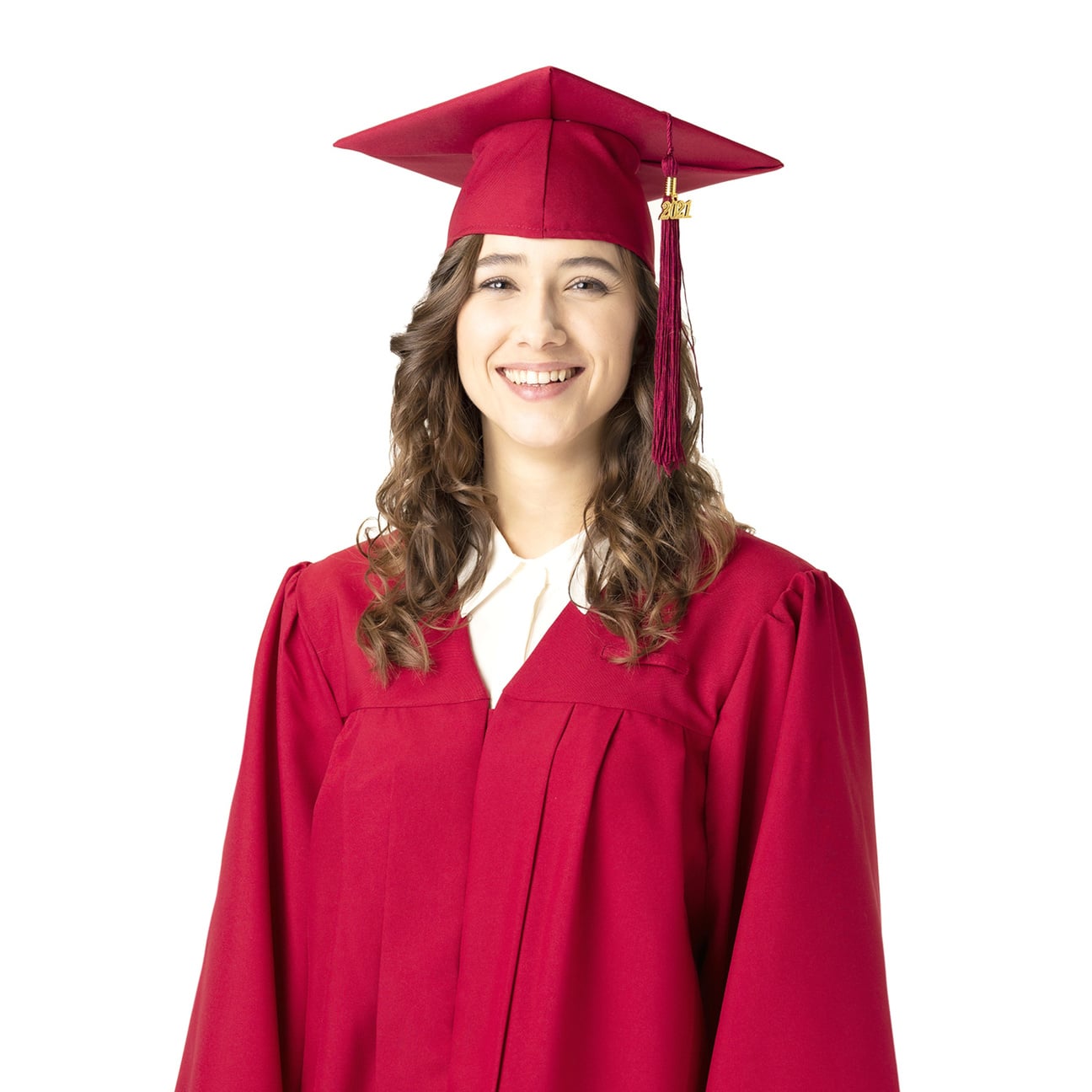 silk graduation gown