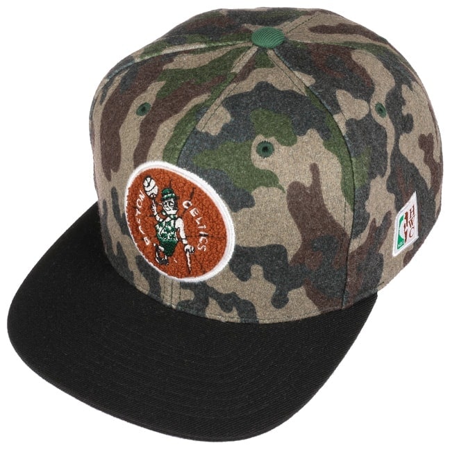 camo celtics hat