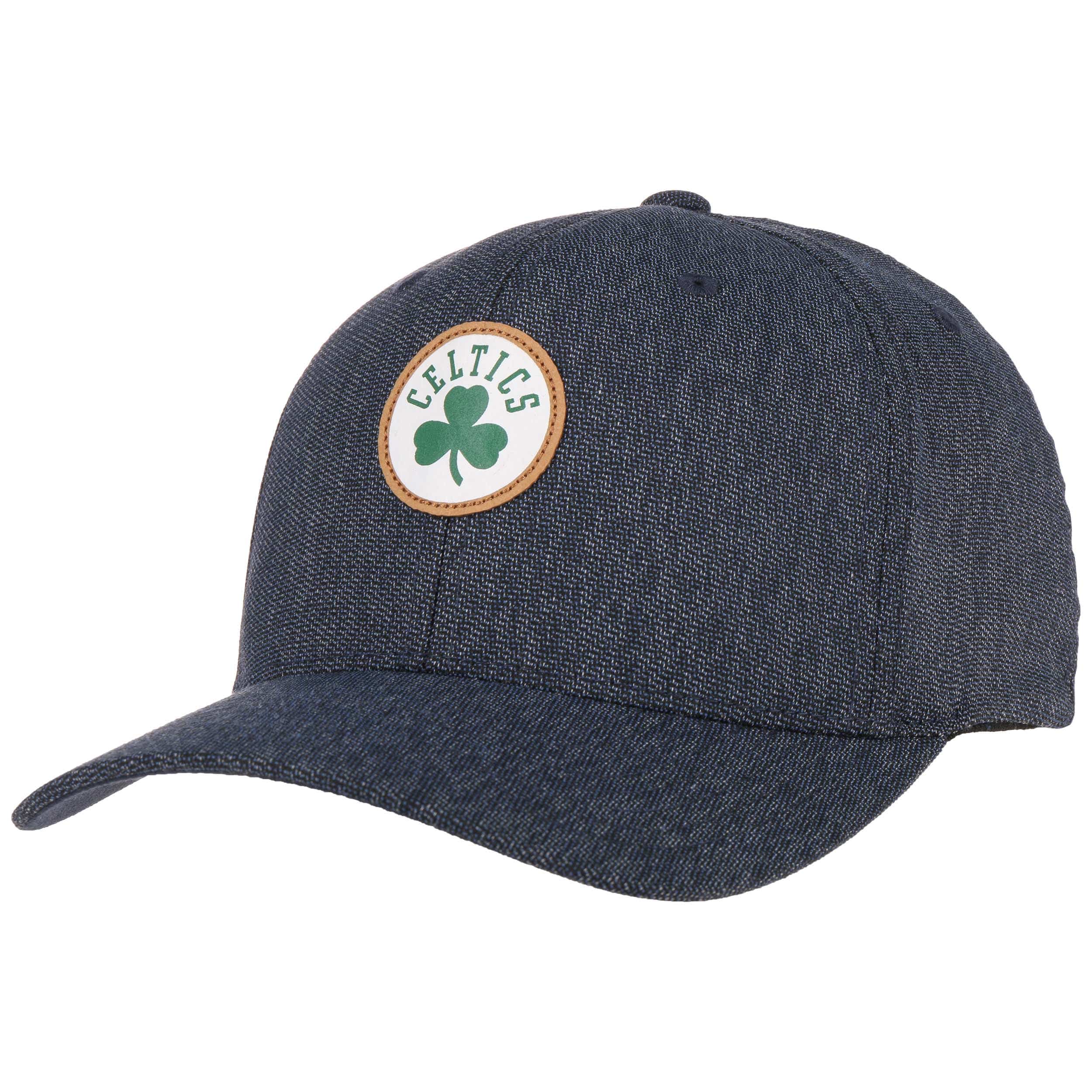 Mitchell /& Ness HWC Kraft 110 Celtics Casquette de baseball Bord incurv/é