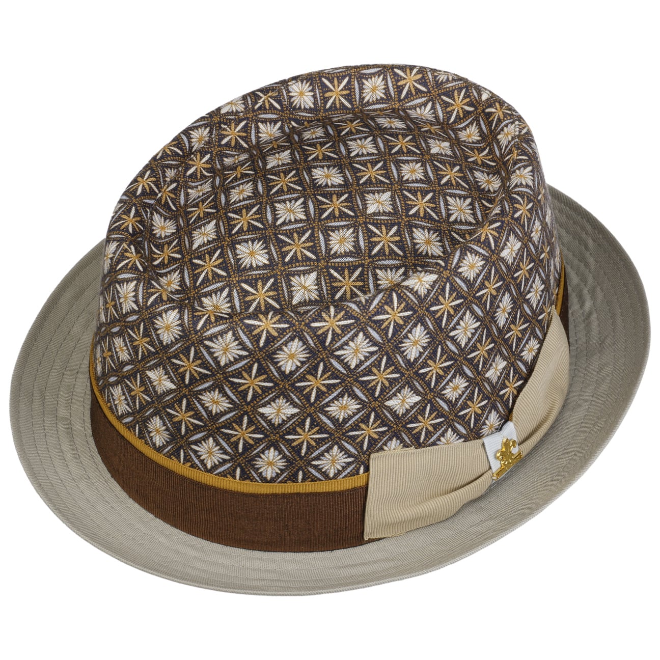 Harford Pork Pie Cloth Hat By Lierys Gold