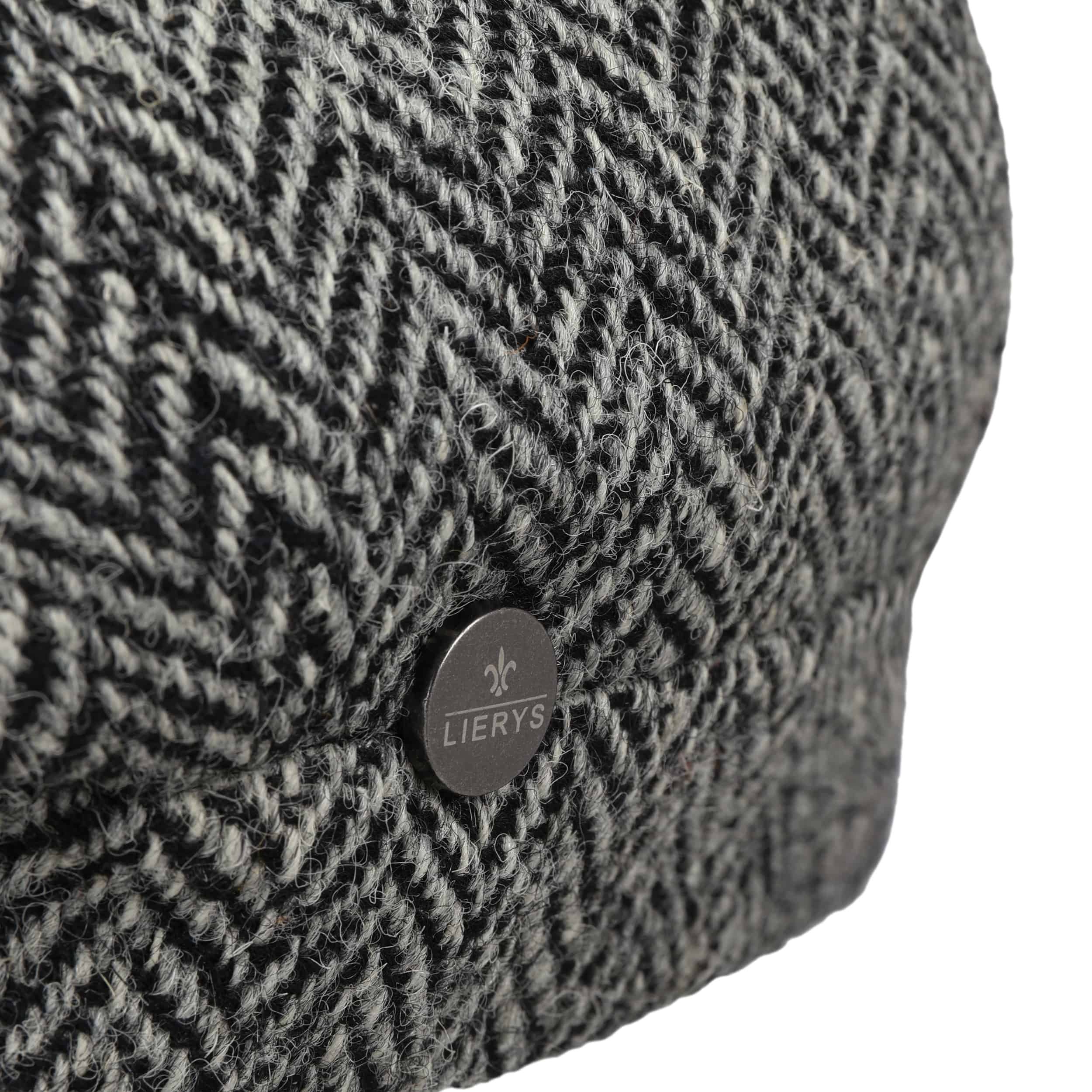 Harris Tweed Flat Cap - Grey Herringbone main image 0