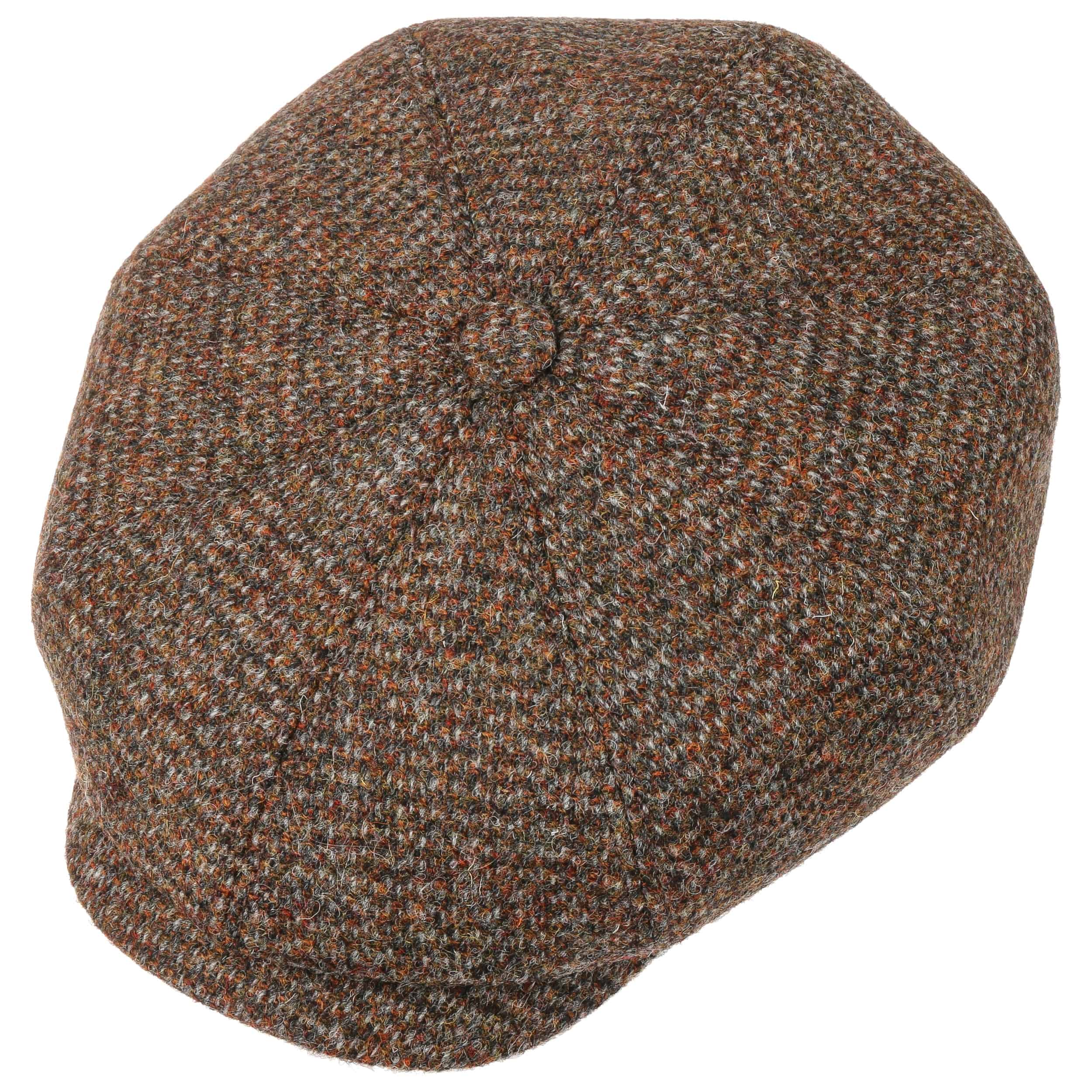 Hatteras Alfie Harris Tweed Flat Cap by Stetson - 129,00