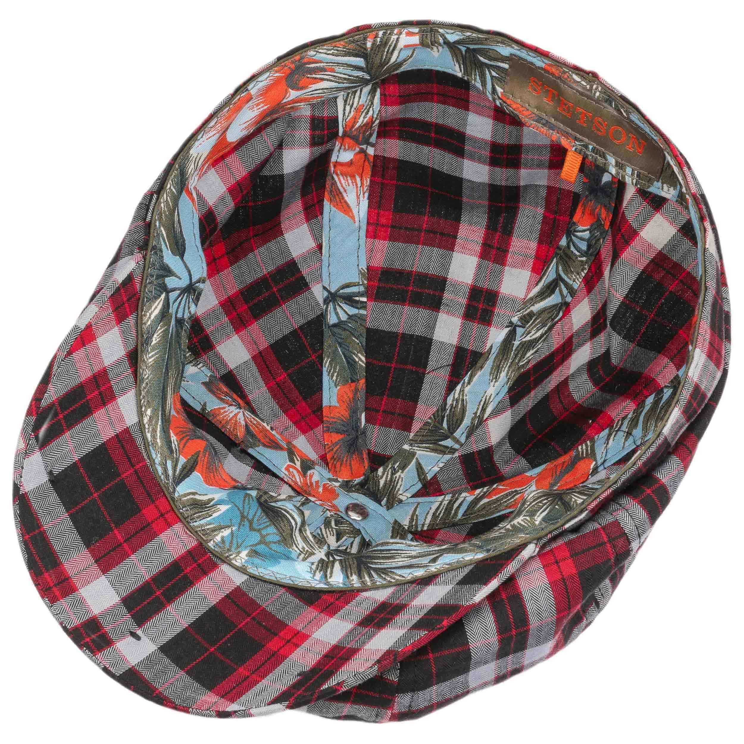 Hatteras Brentwood Check Flat Cap by Stetson 39,00