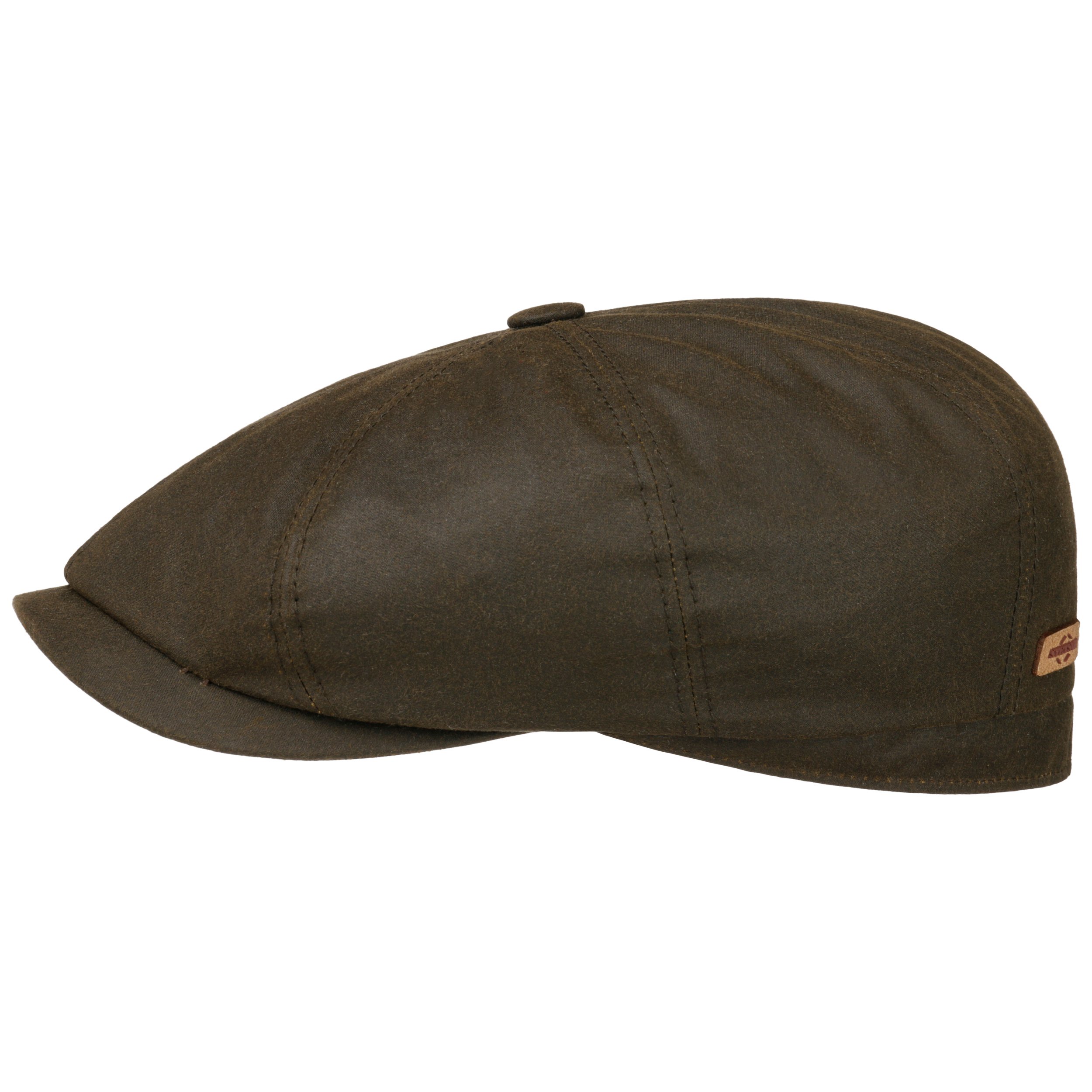 Hatteras Classic Waxed Cotton Flat Cap by Stetson - 99,00